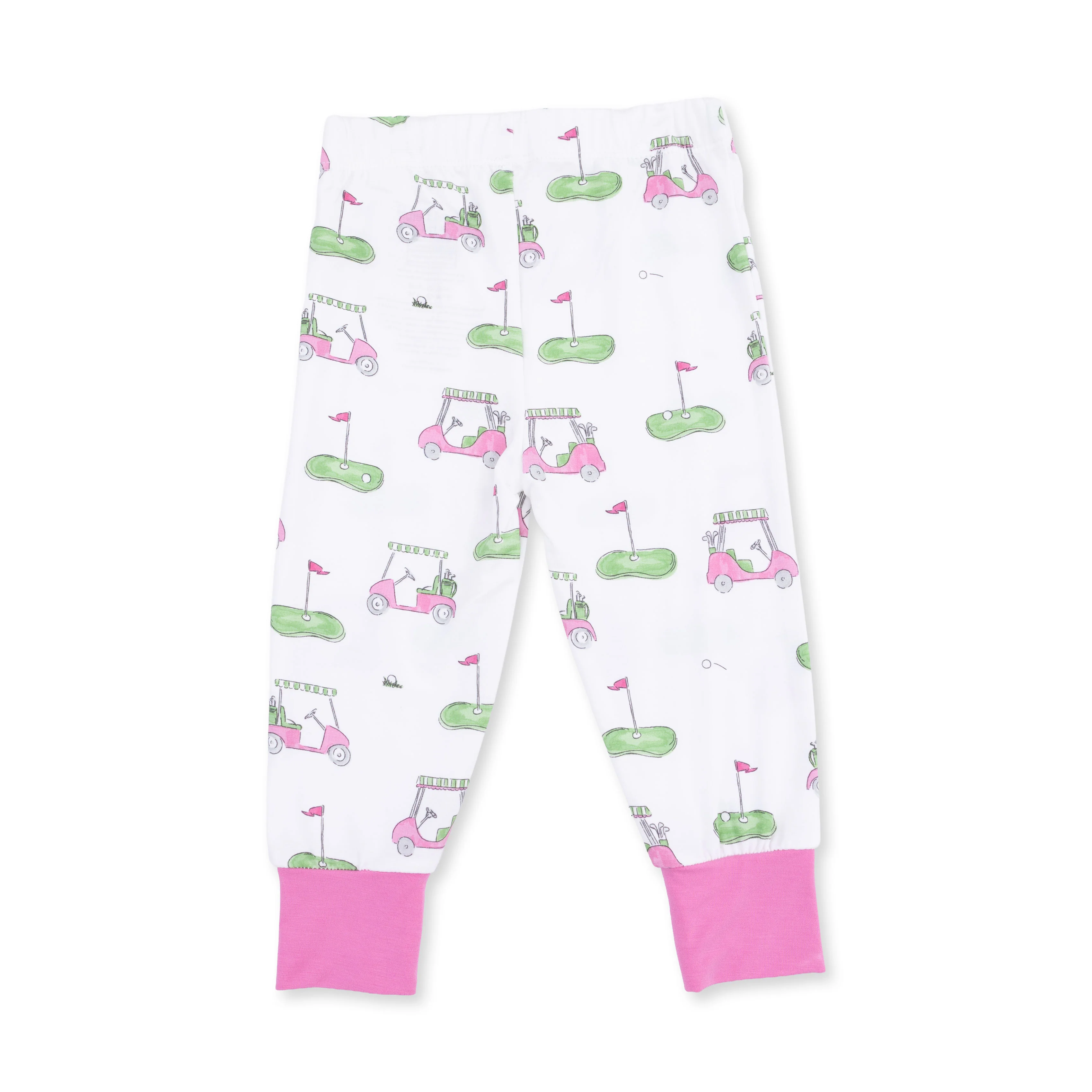 Golf Carts Pink - Short Sleeve Loungewear Set - Image 5