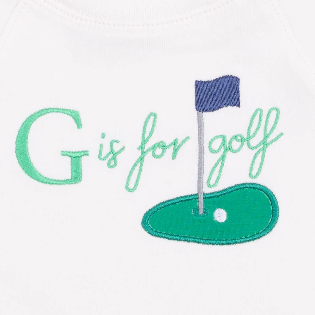 Golf Sets - Raglan Sweatshirt G is for Golf - Image 4