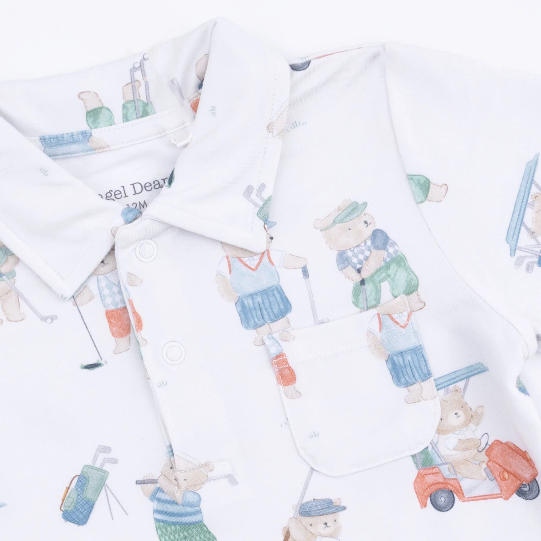 Golfing Teddy Bears - Polo with Casual Short - Image 7
