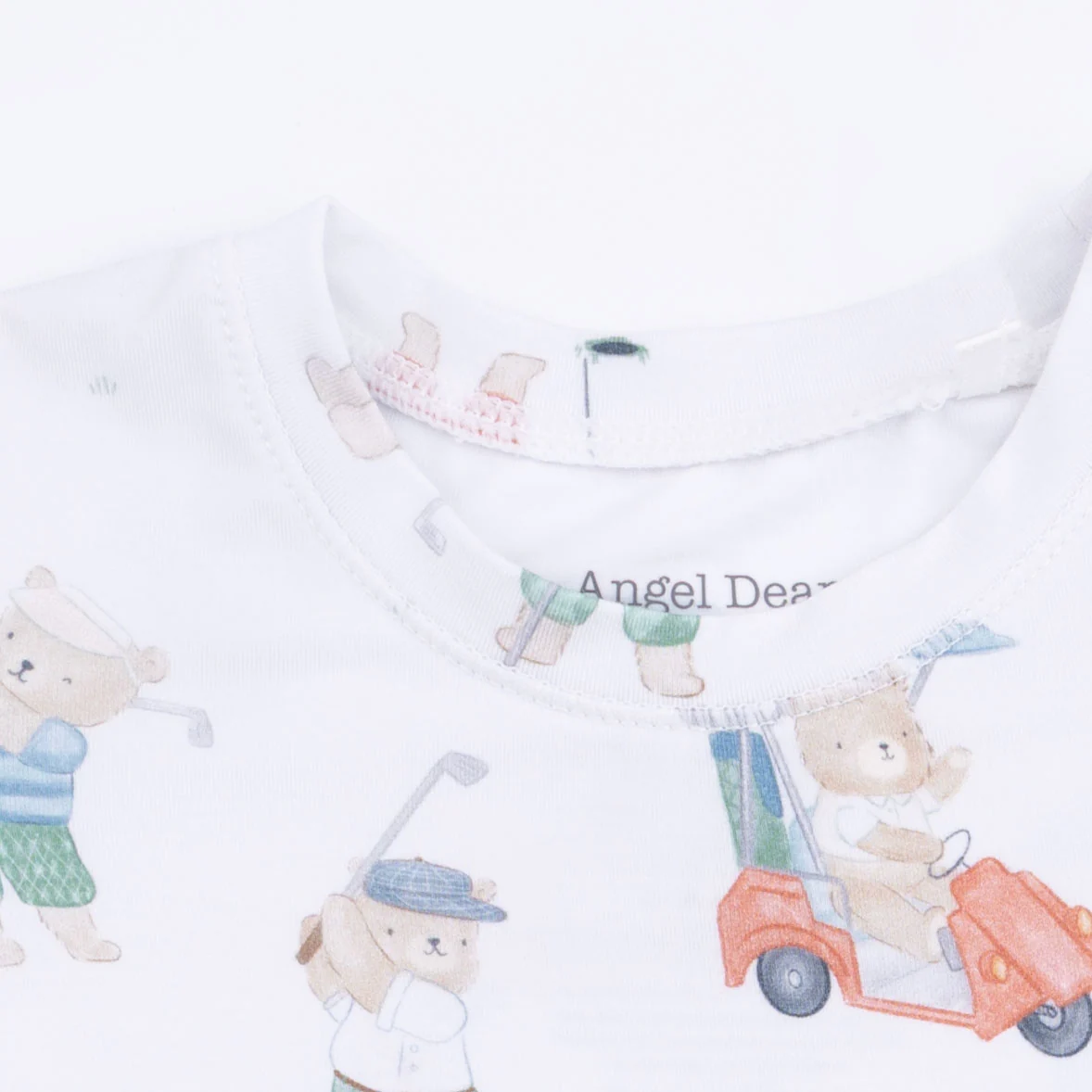 Golfing Teddy Bears - Short Sleeve Loungewear Set - Image 7