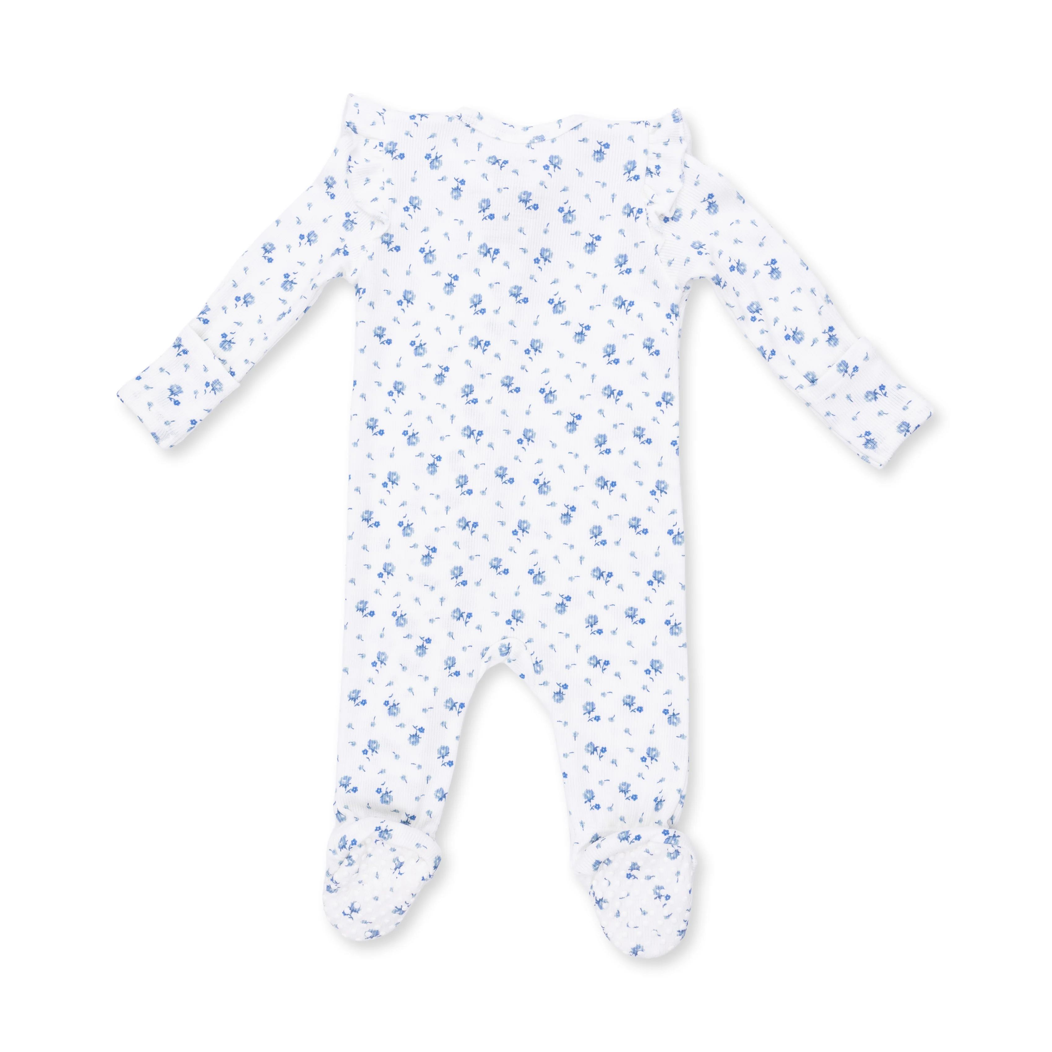Joli Rosette - 2 Way Ruffle Sleeve Zipper Footie - Image 3