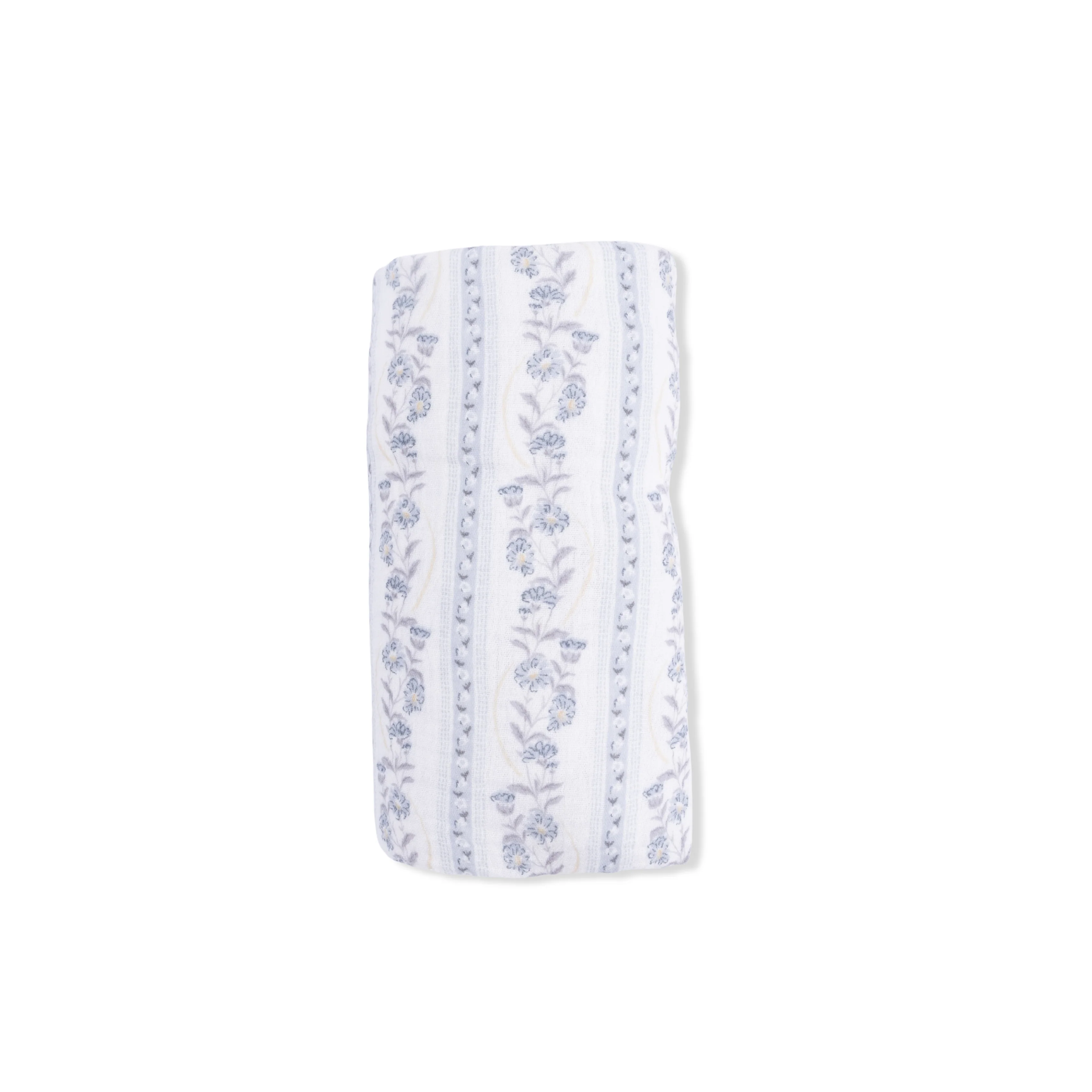 Kimberly Floral Stripe - Swaddle Blanket - Image 3