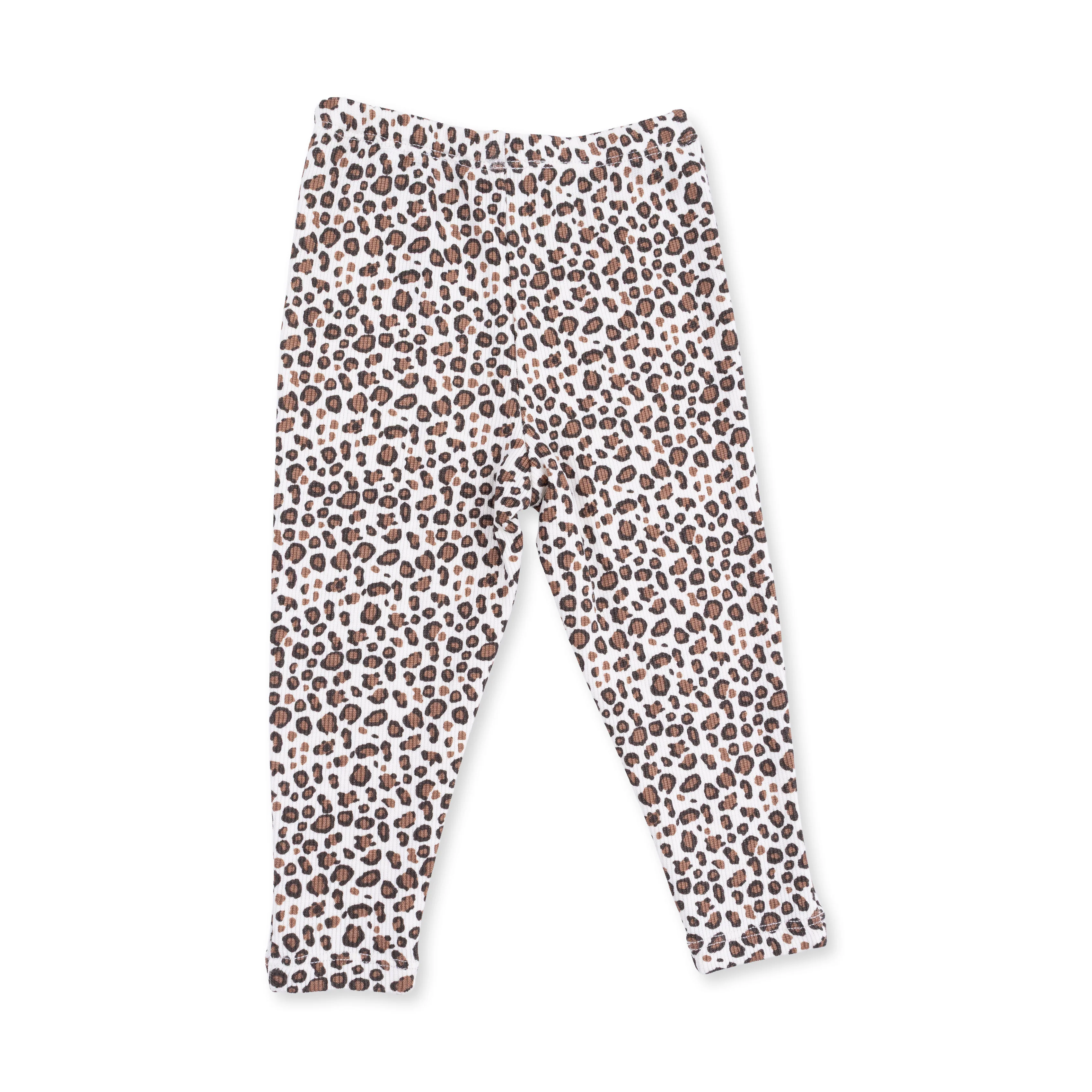 Leopard Rib - Long Sleeve Ruffle Top and Pant - Image 5
