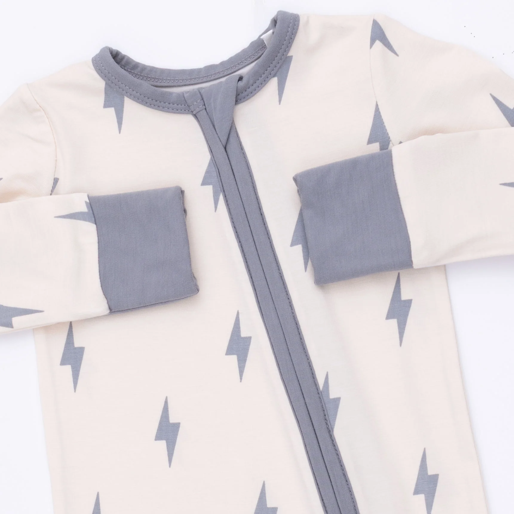 Lightning Bolt Viscose - Convertible Romper - Image 3