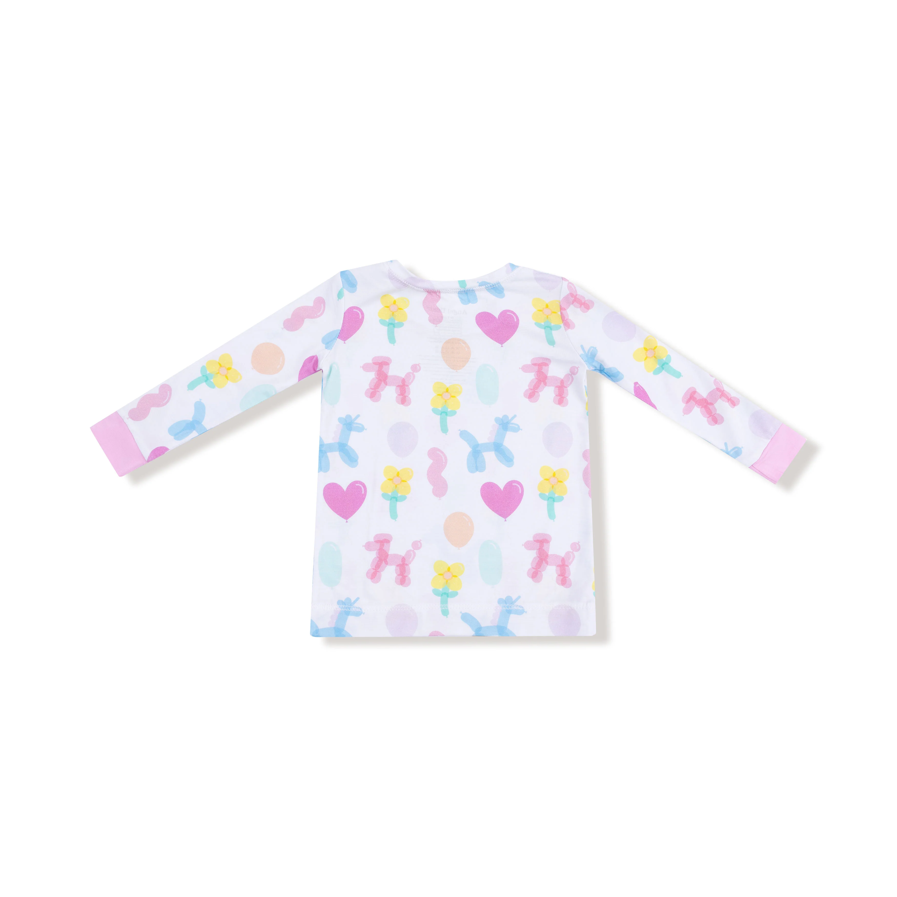 Balloon Animals - Pink - Long Sleeve Loungewear Set - Image 3