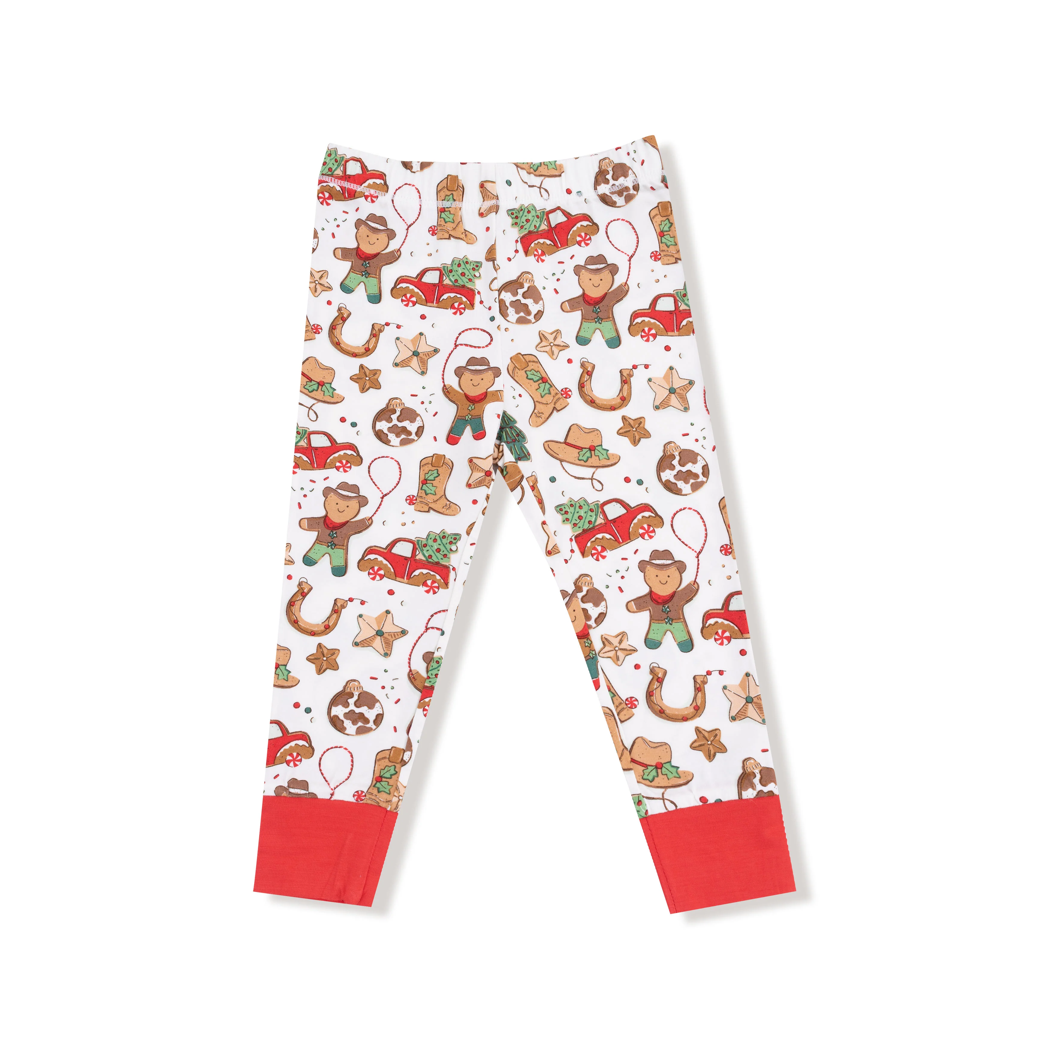 Cowboy Christmas - Long Sleeve Loungewear Set - Image 4