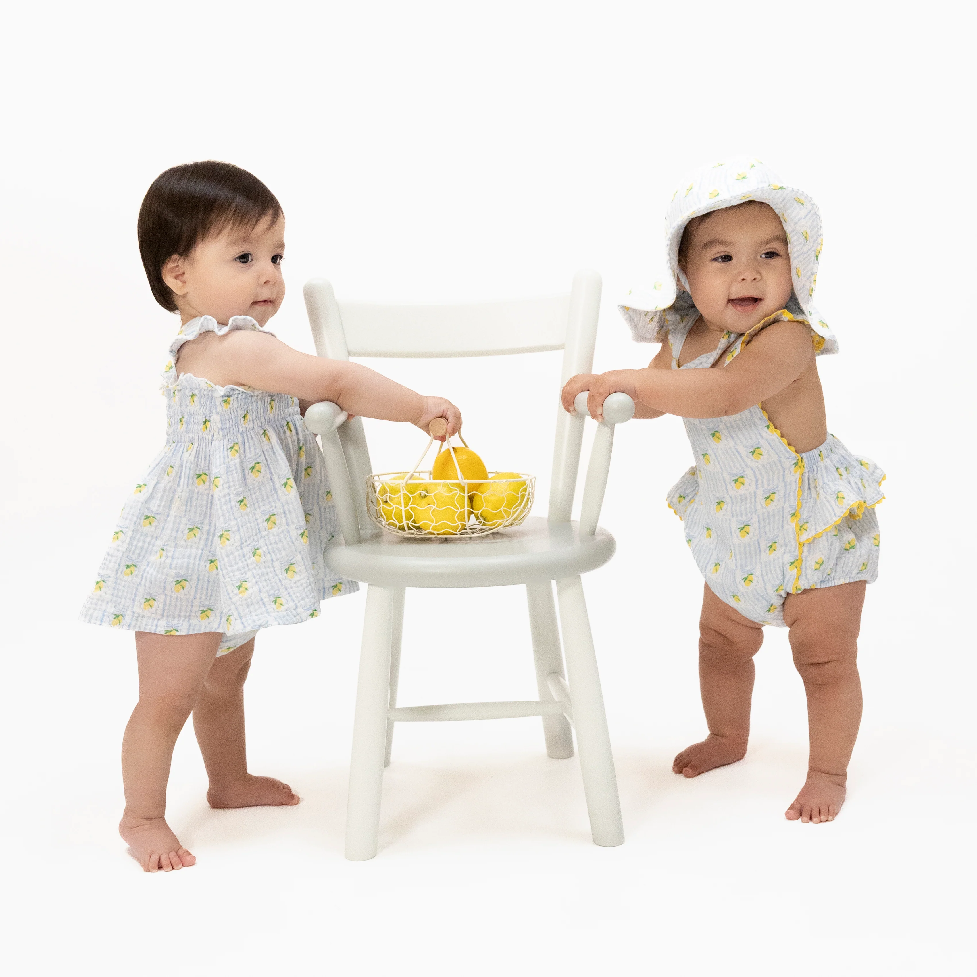 Lovely Lemons - Smocked Top with Bloomer
