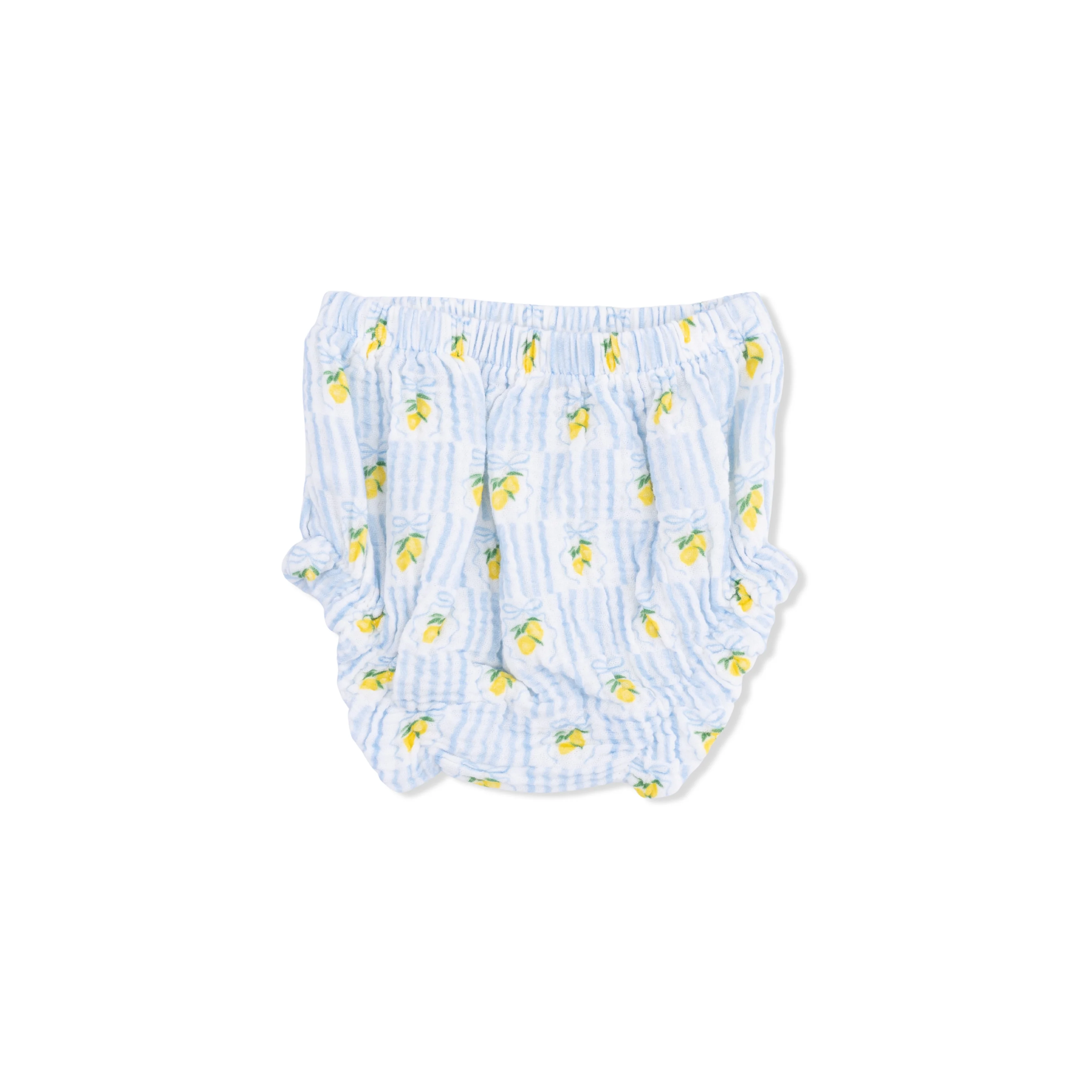 Lovely Lemons - Smocked Top with Bloomer & Sun Hat Set - Image 5