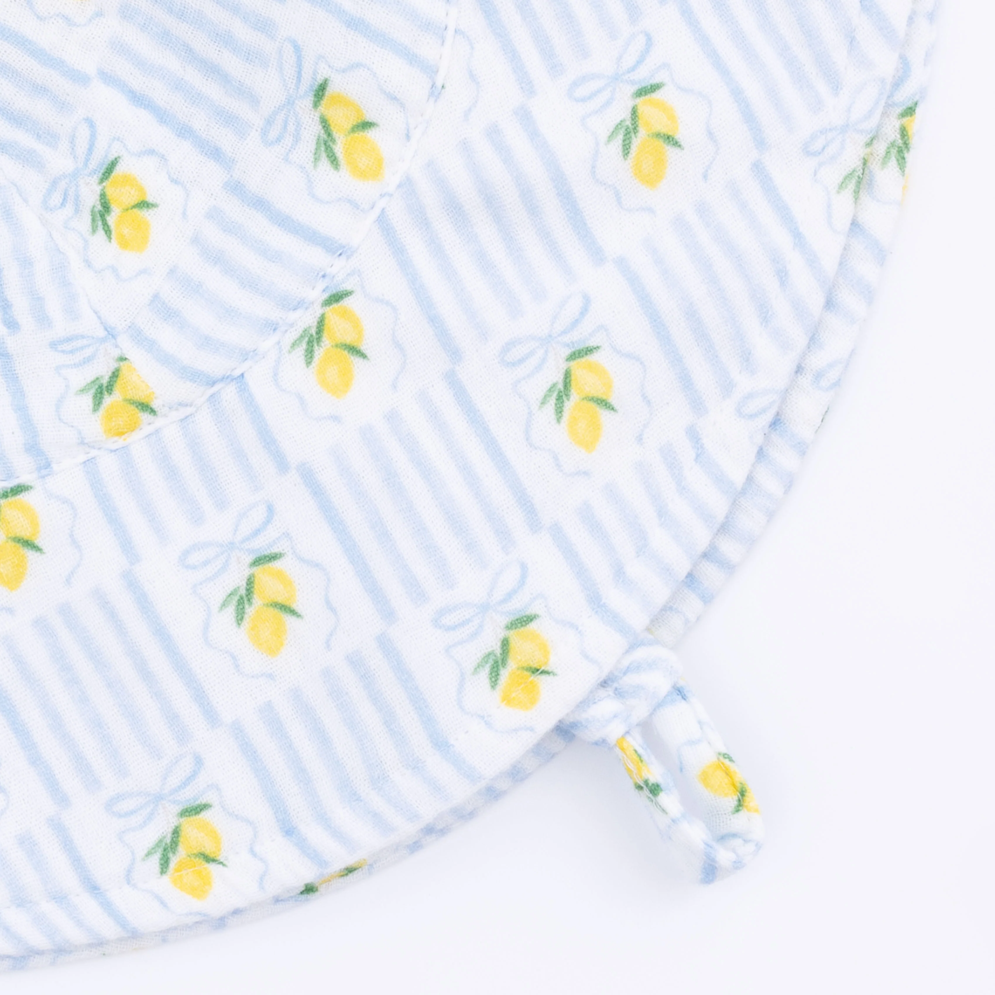 Lovely Lemons - Smocked Top with Bloomer & Sun Hat Set - Image 6