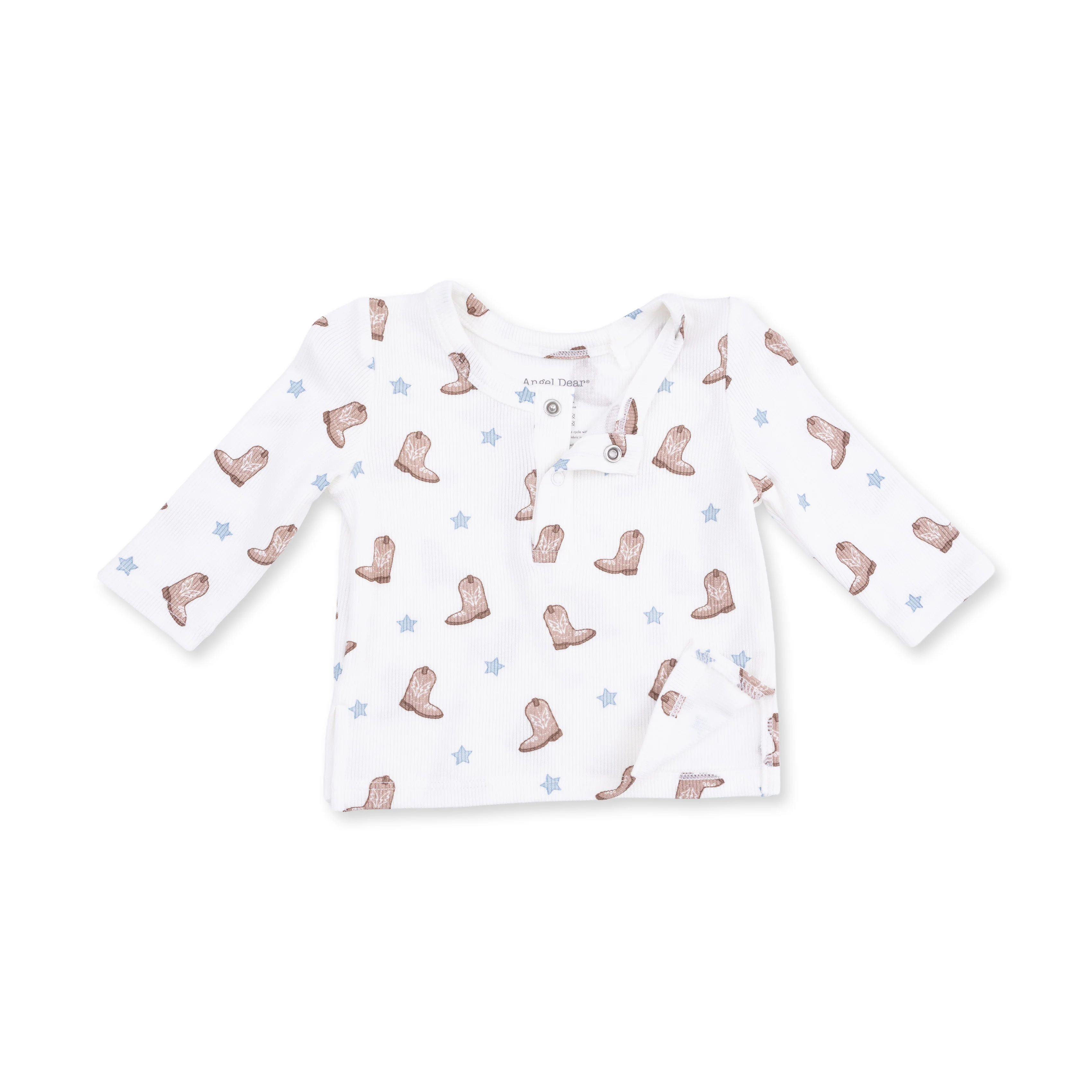 Mini Cowboy Boots - Long Sleeve Henley Play Set - Image 3