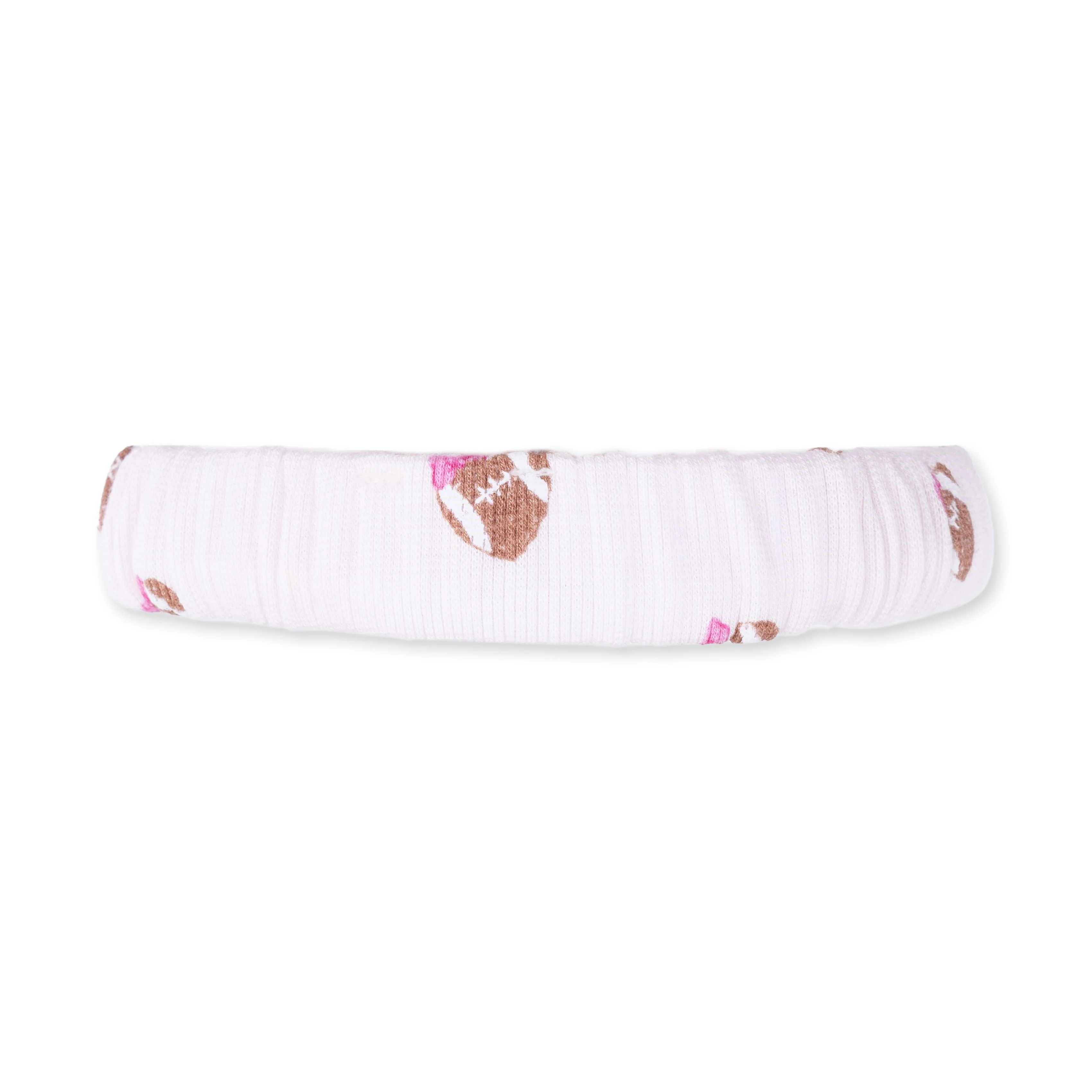 Mini Football Hearts - Knotted Gown and Headband - Image 6