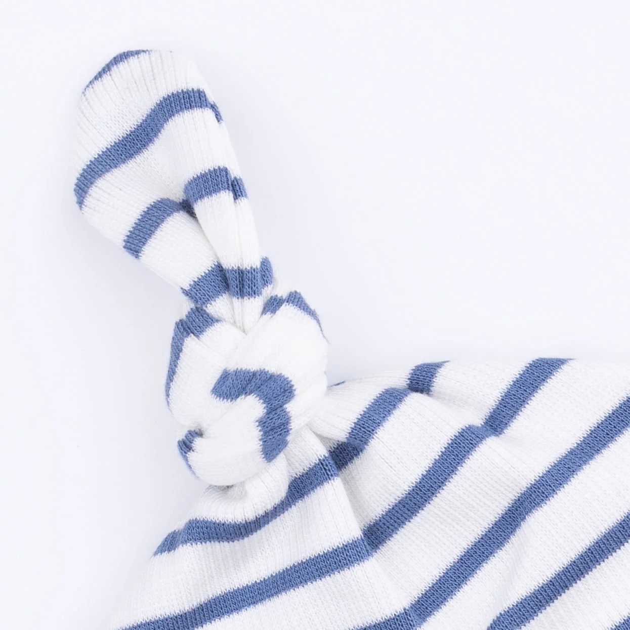 Navy Stripe - Knotted Hat - Image 2