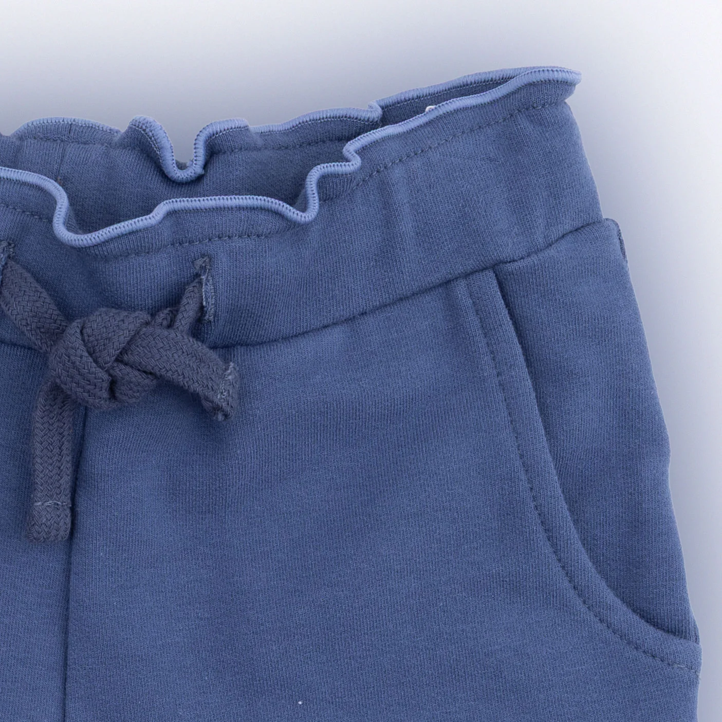 Solid Oceana - Paperbag Shorts - Image 3
