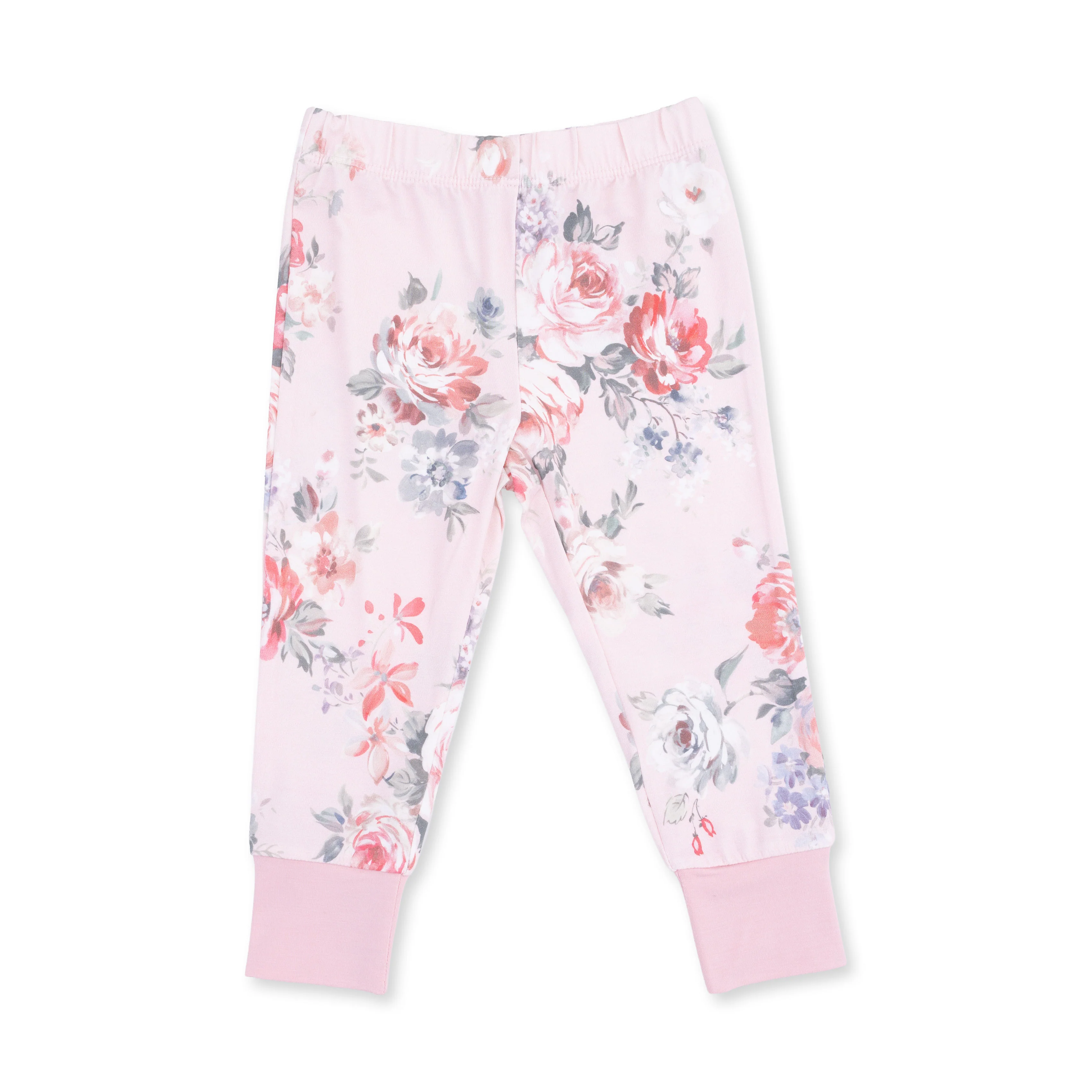 Painterly Rose Bouquets - Long Sleeve Loungewear Set - Image 3