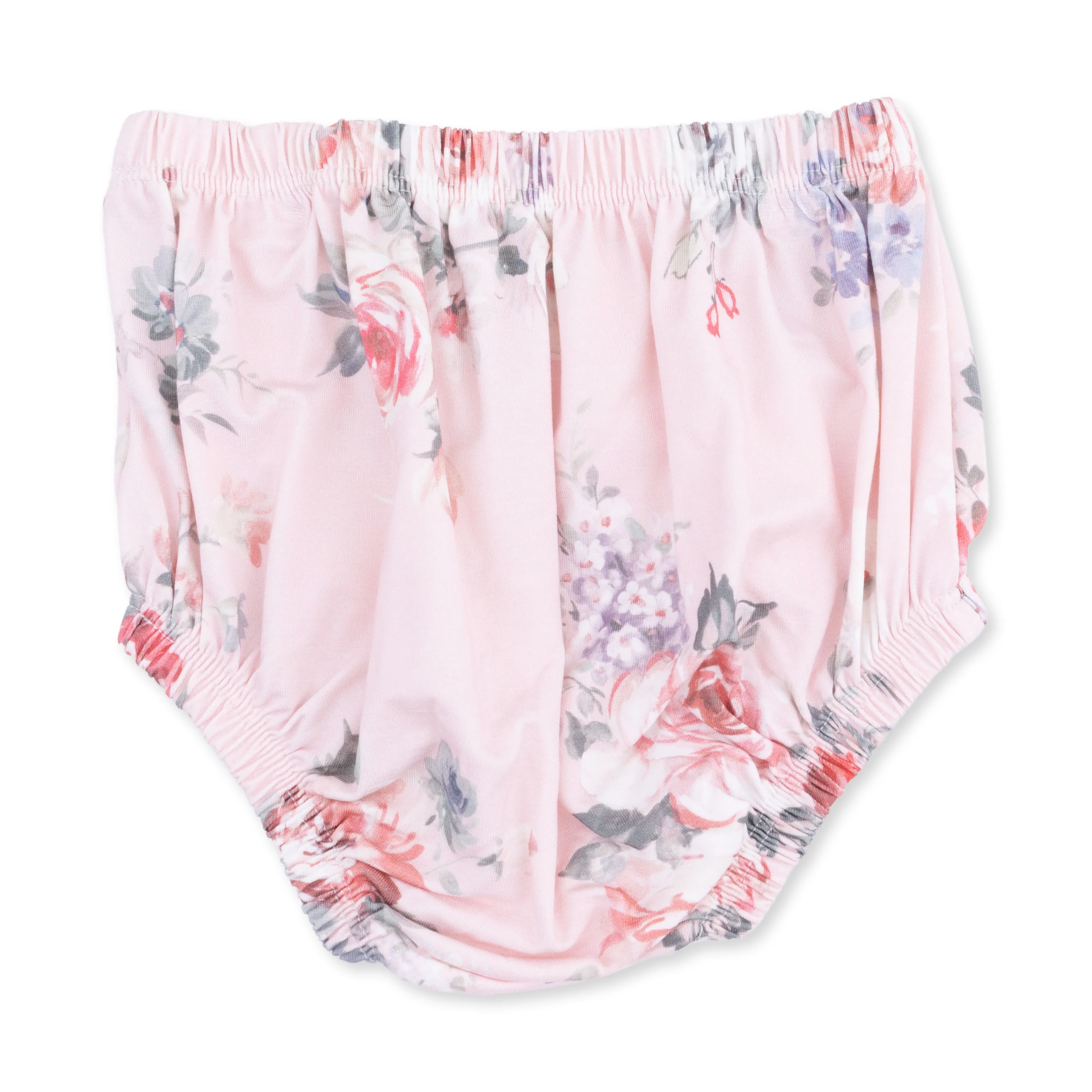 Painterly Rose Bouquets - Sofia Dress with Oversize Collar and Bloomer - Image 5