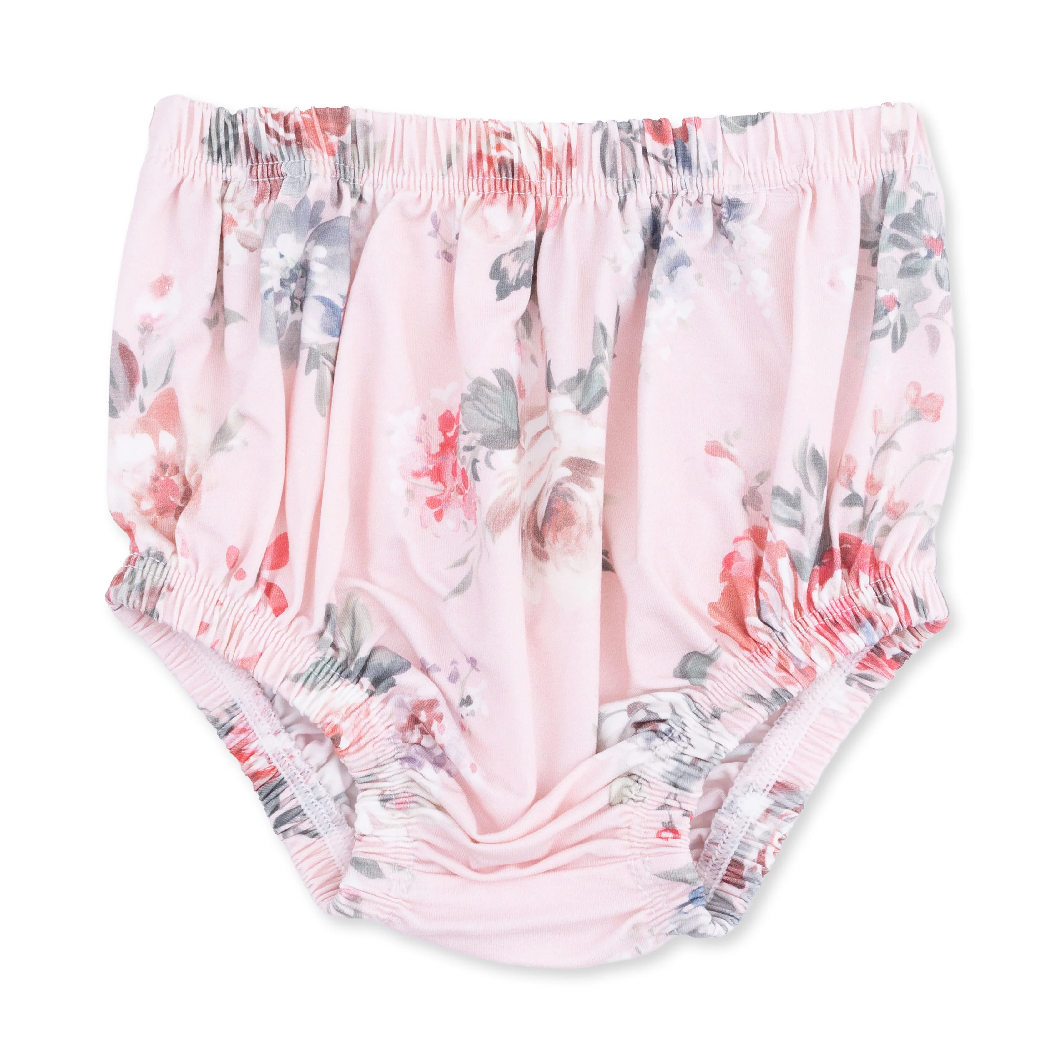 Painterly Rose Bouquets - Sofia Dress with Oversize Collar and Bloomer - Image 6