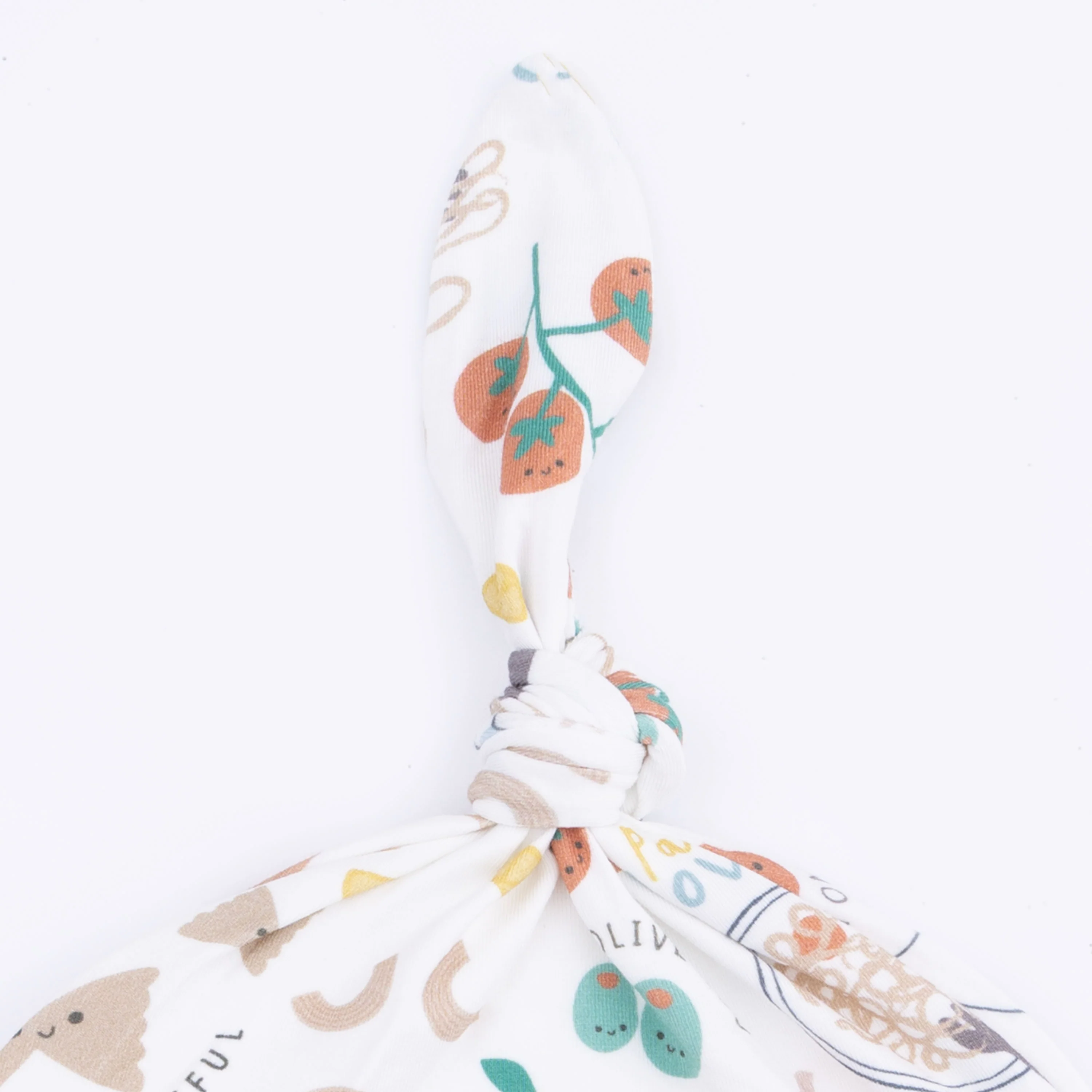 Pasta Lovers - Lap Shoulder Gown & Knotted Hat - Image 5