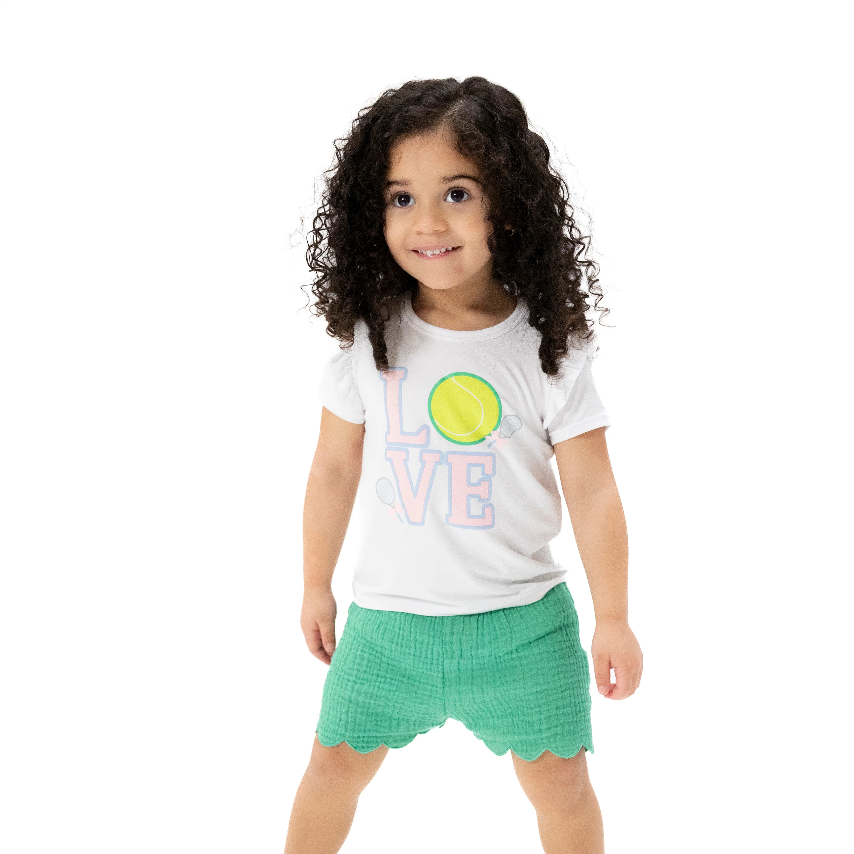 Pretty Tennis - Ruffle Tee - Image 3