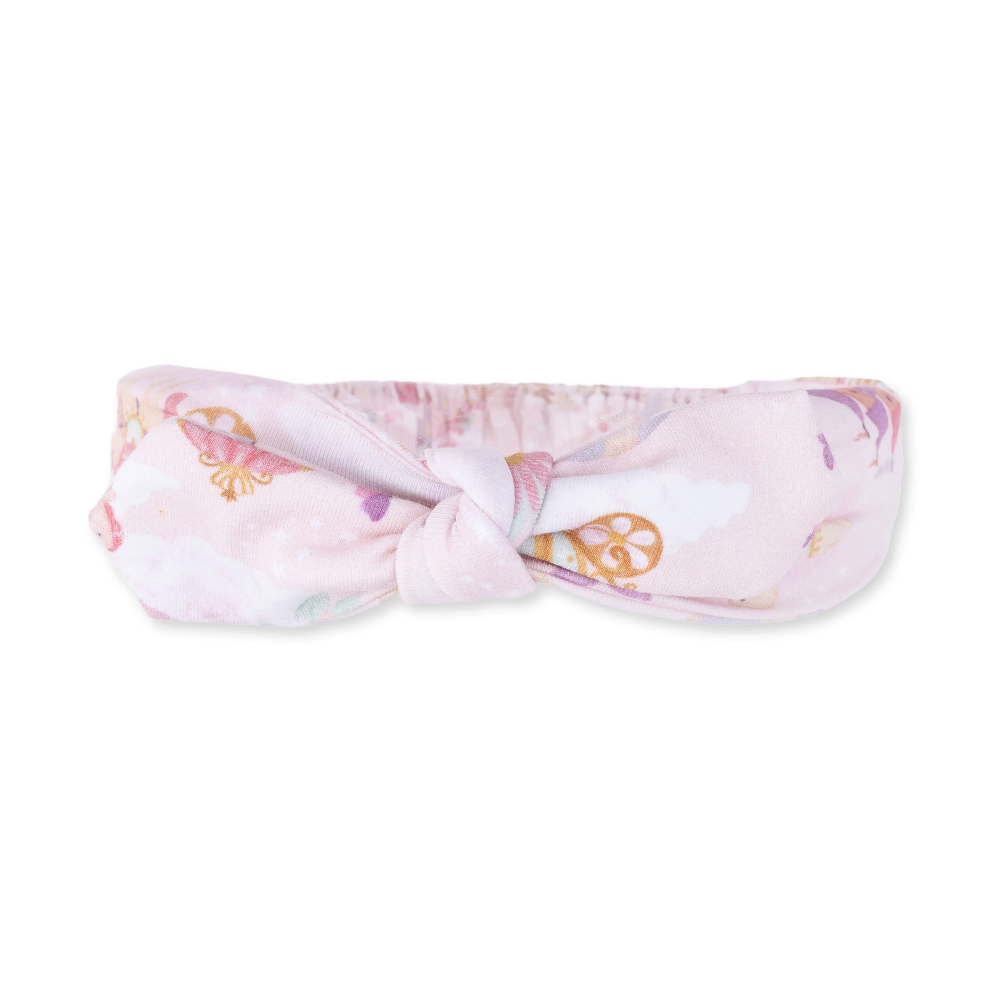 Princess Unicorns and Castle - Knot Headband - Image 2