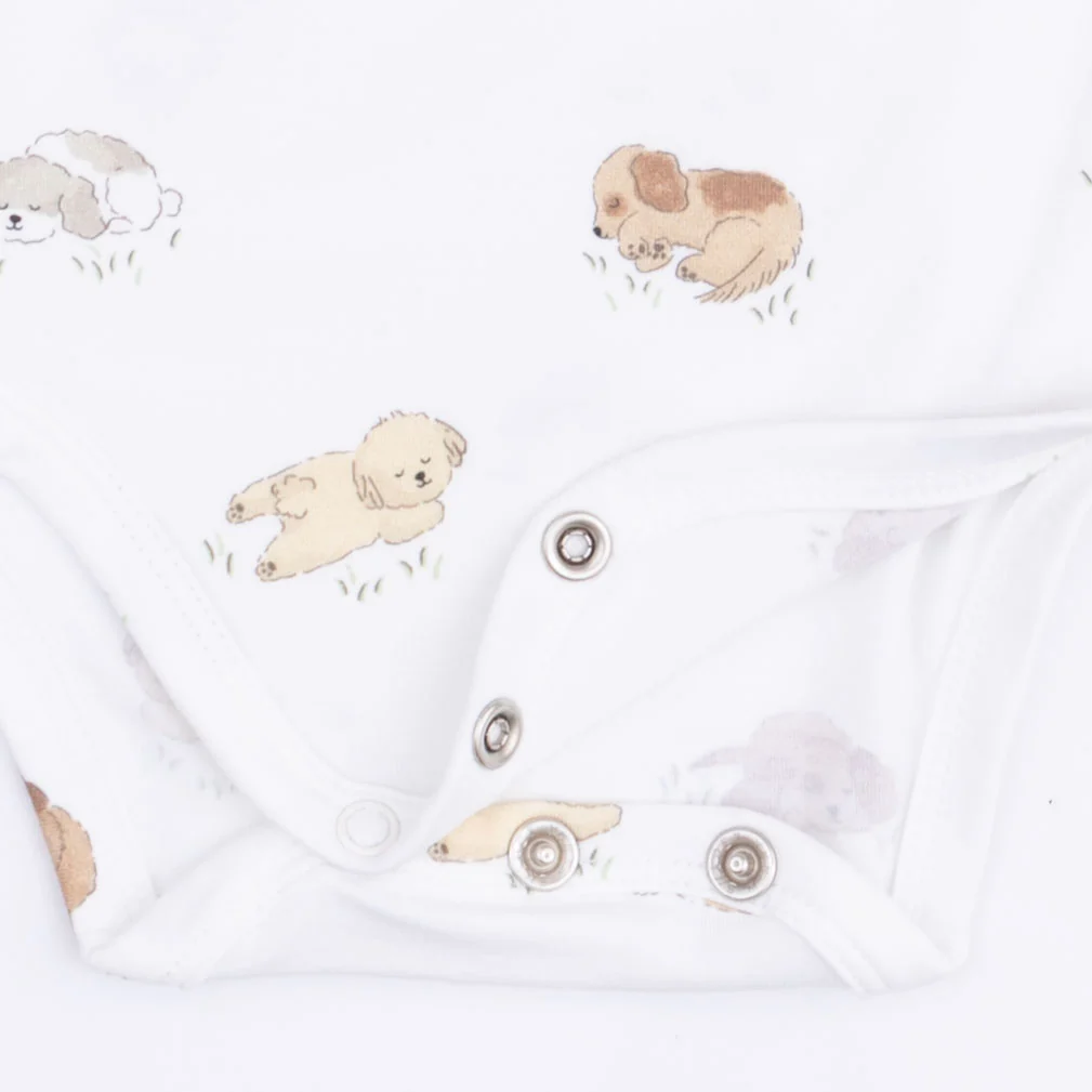 Puppy Snuggle Club - Long Sleeve Bodysuit - Image 3