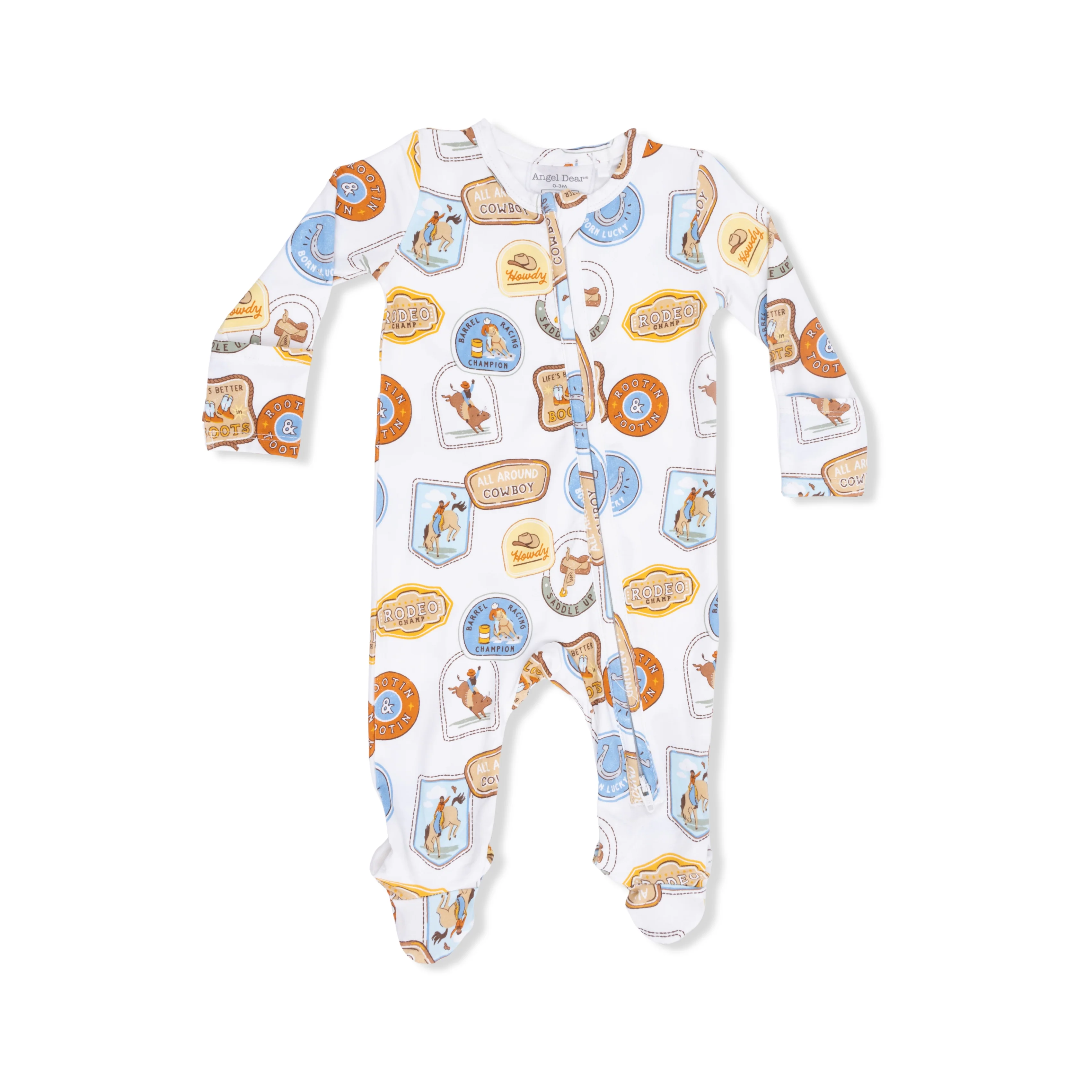 Rodeo Patches Uni - 2 Way Zipper Footie - Image 3