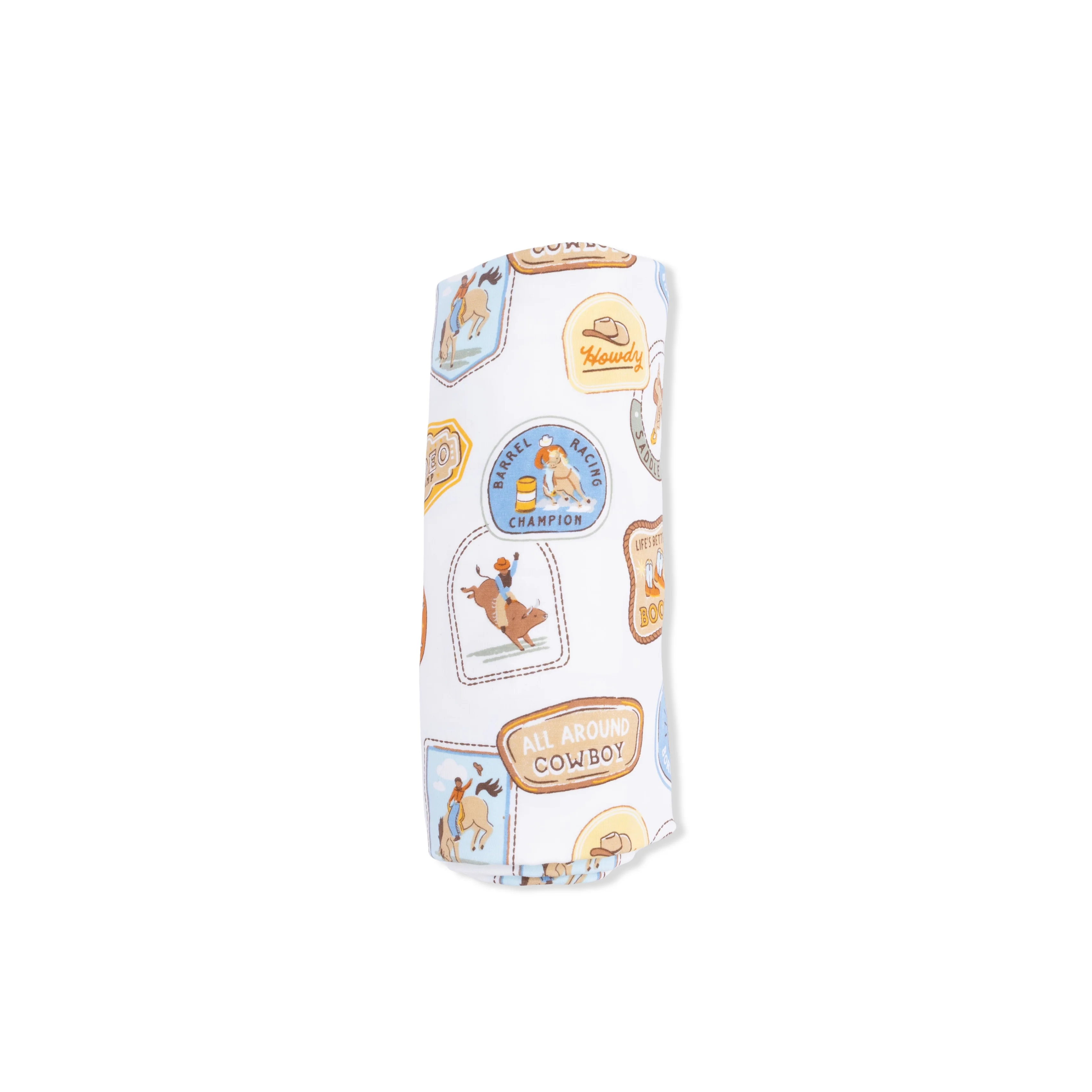 Rodeo Patches Uni - Swaddle Blanket - Image 3