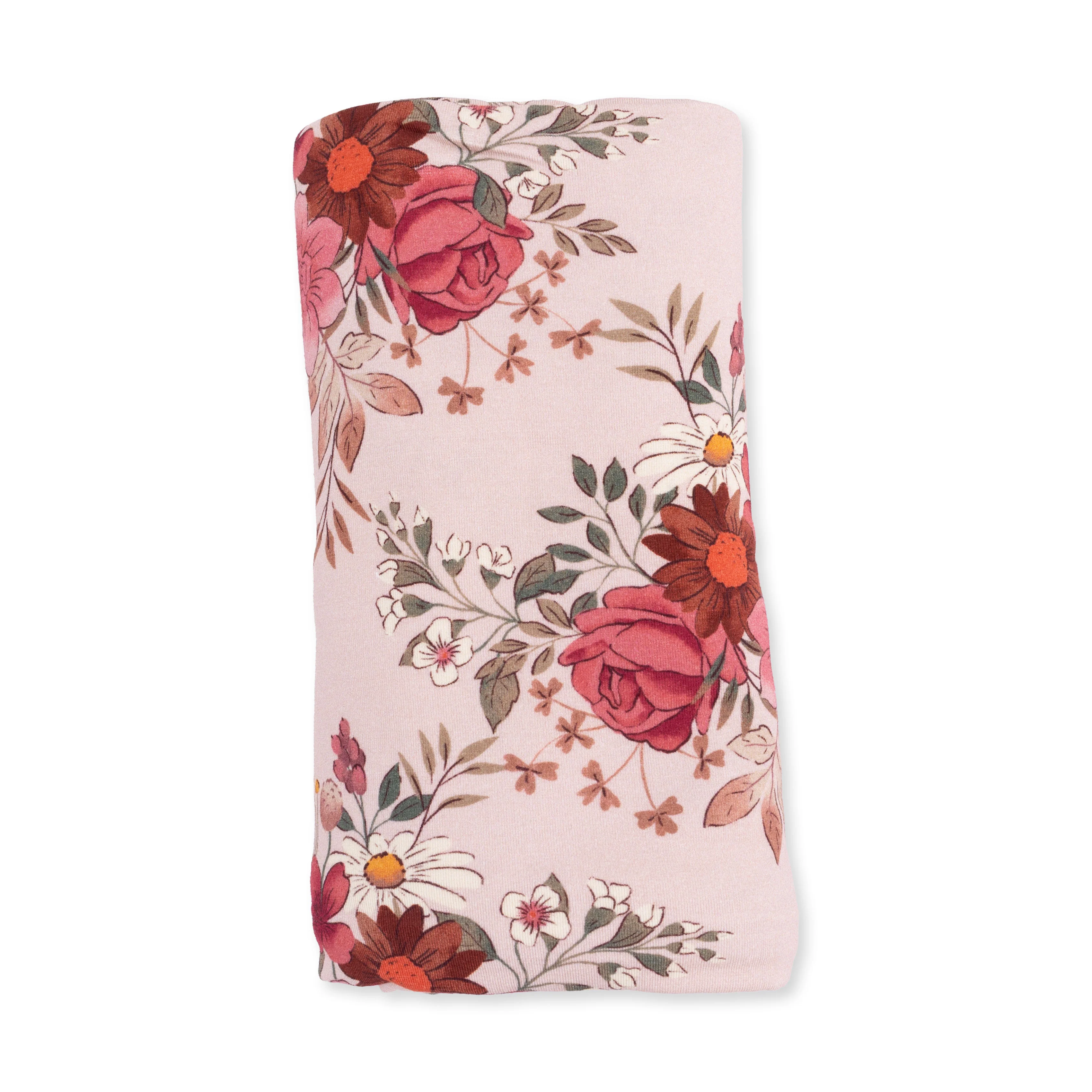 Sabrina Floral - Swaddle Blanket - Image 3