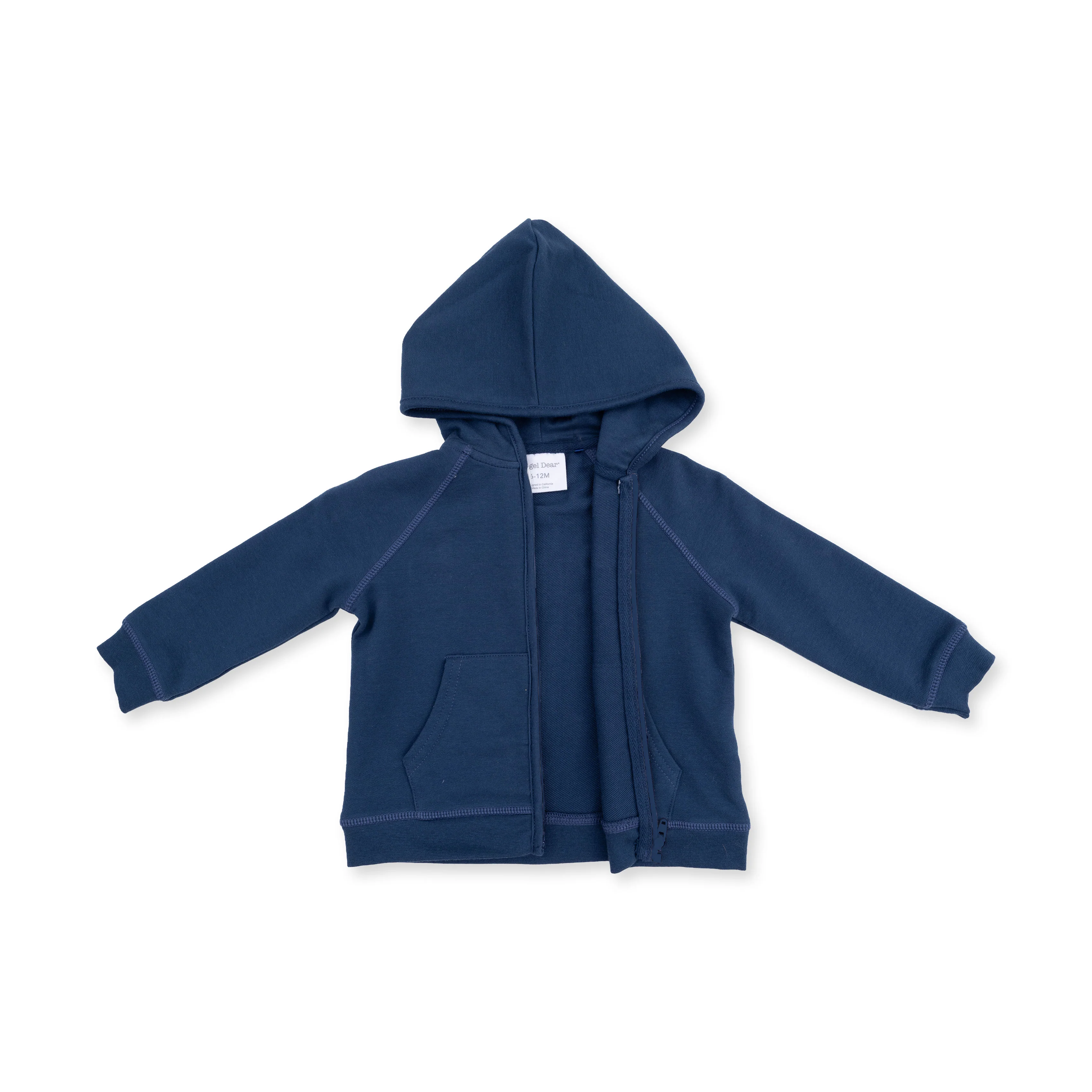 Solid Insignia Blue - Zip Hoodie - Image 3