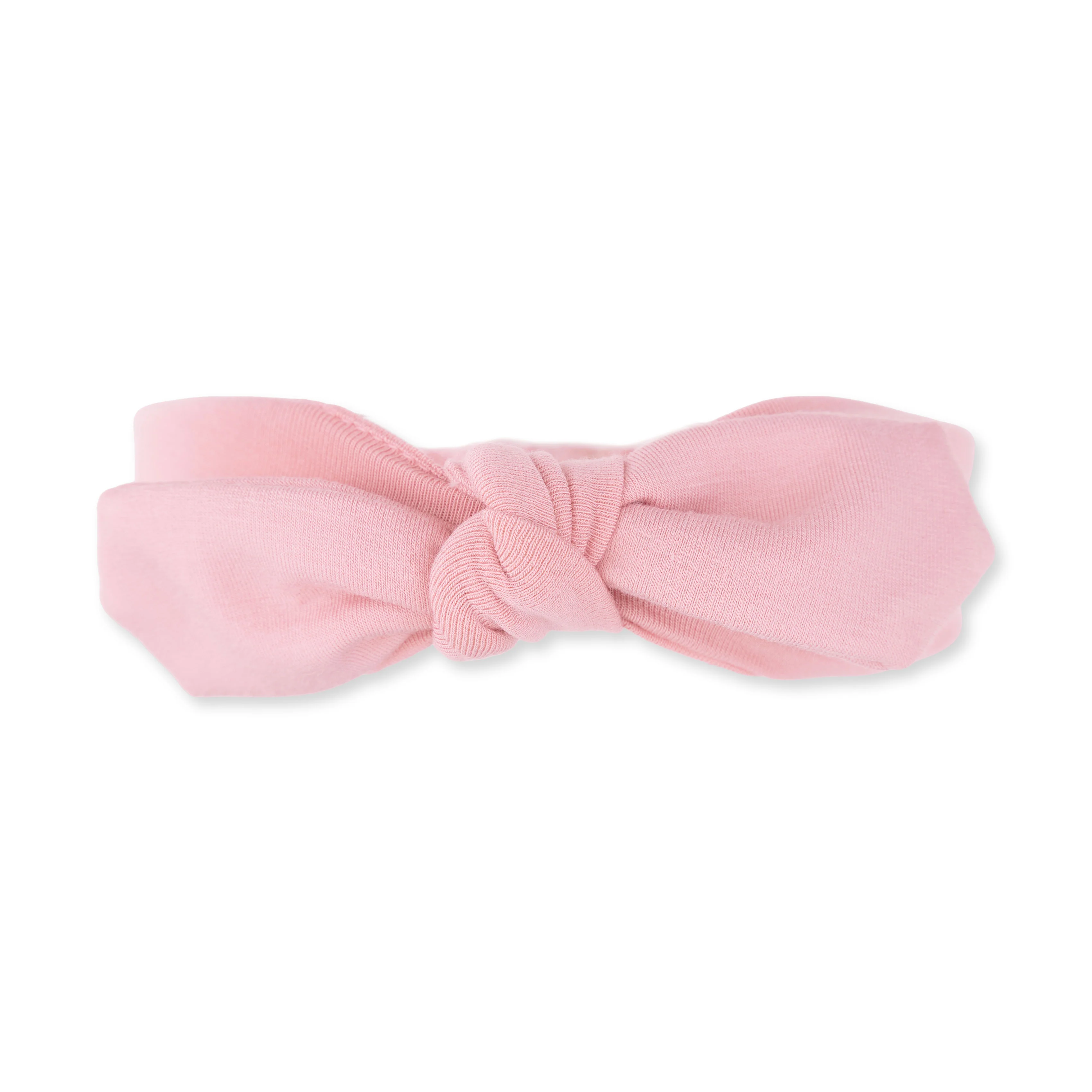 Solid Mellow Rose - Knot Headband - Image 2