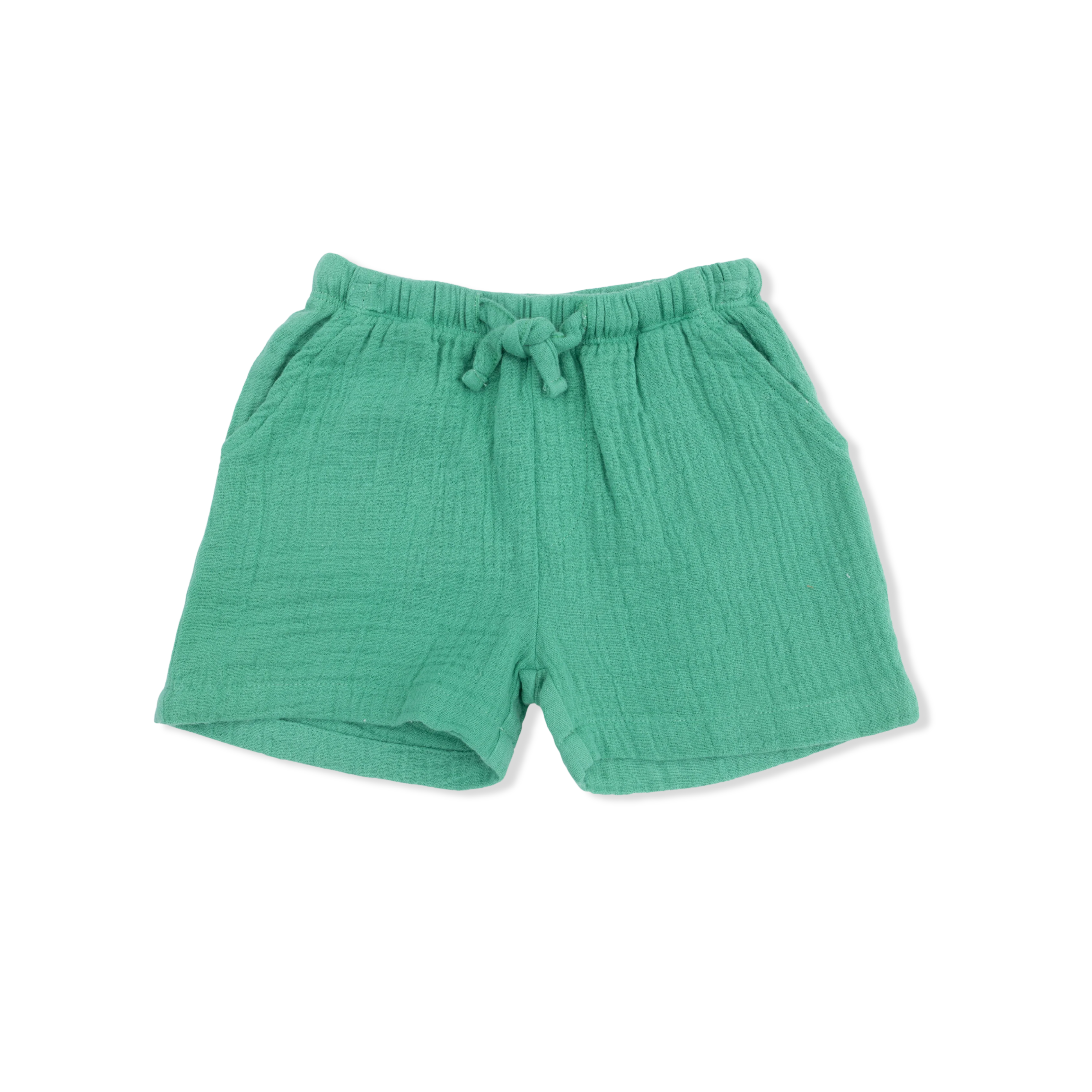 Solid Muslin Ming Green - Casual Short
