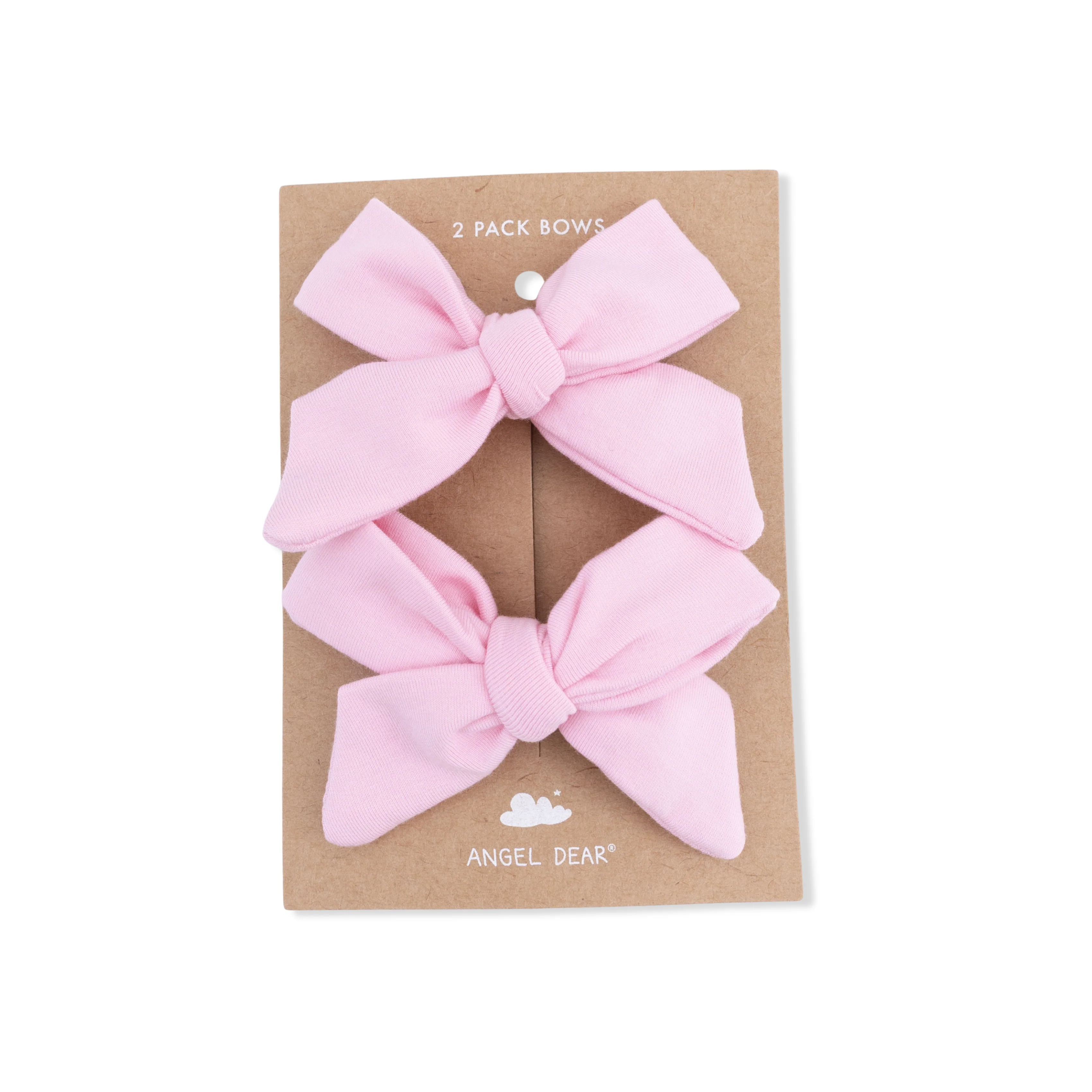 Solid Romance Rose  - 2 Pack Bow Clips - Image 3