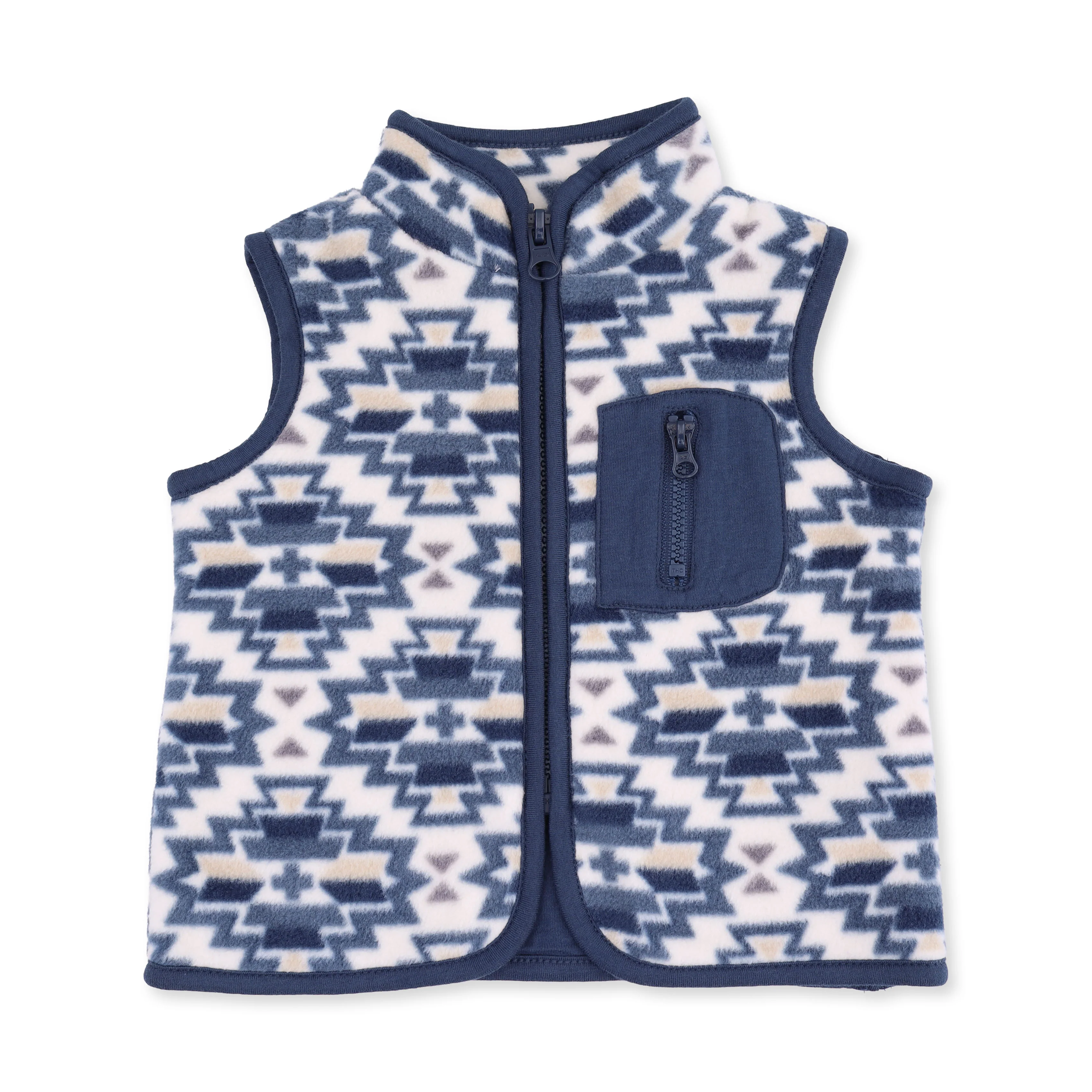 Southwest Micro Fleece - Zip Vest - Image 2