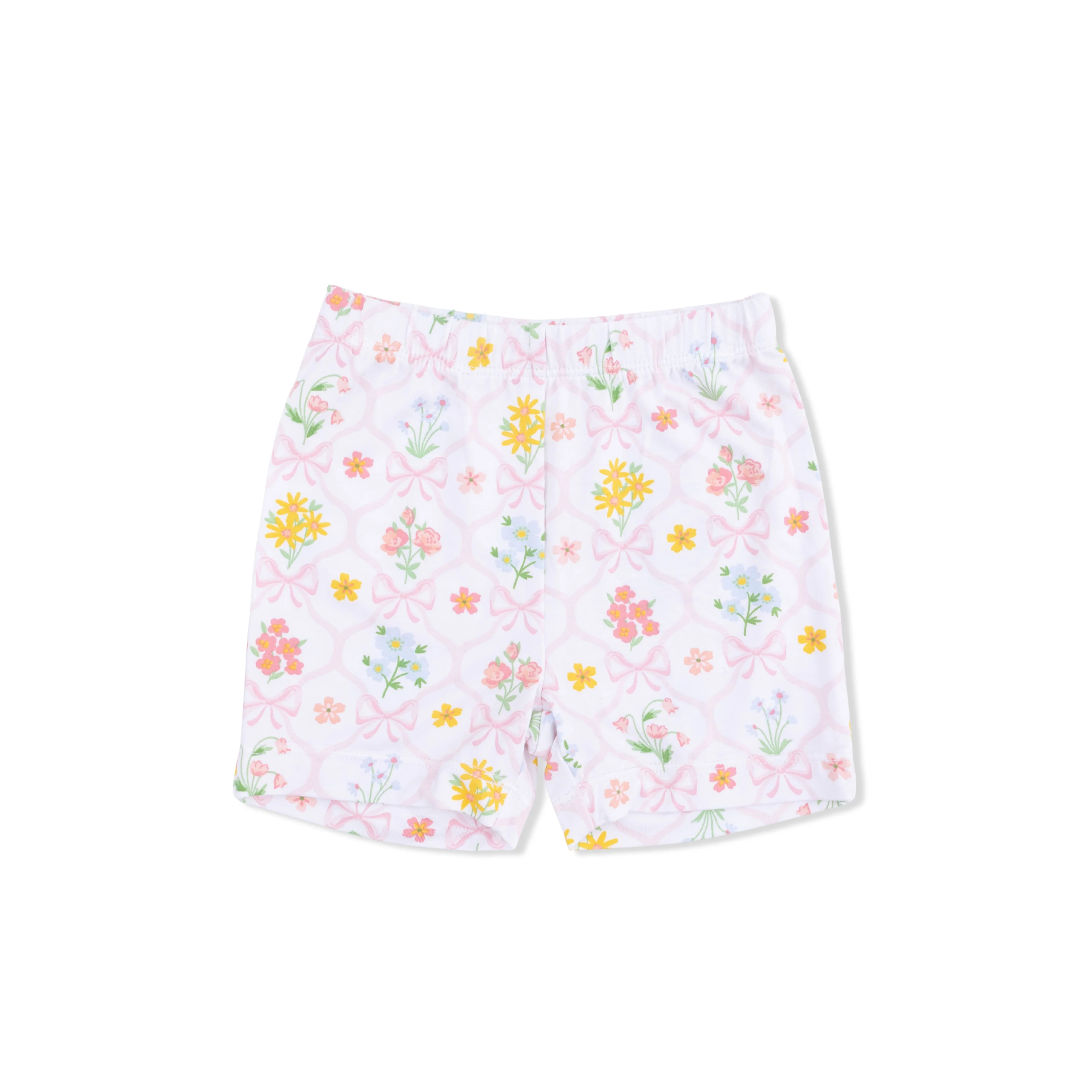 Spring Blooms Bow Trellis - Loungewear Short Set - Image 4