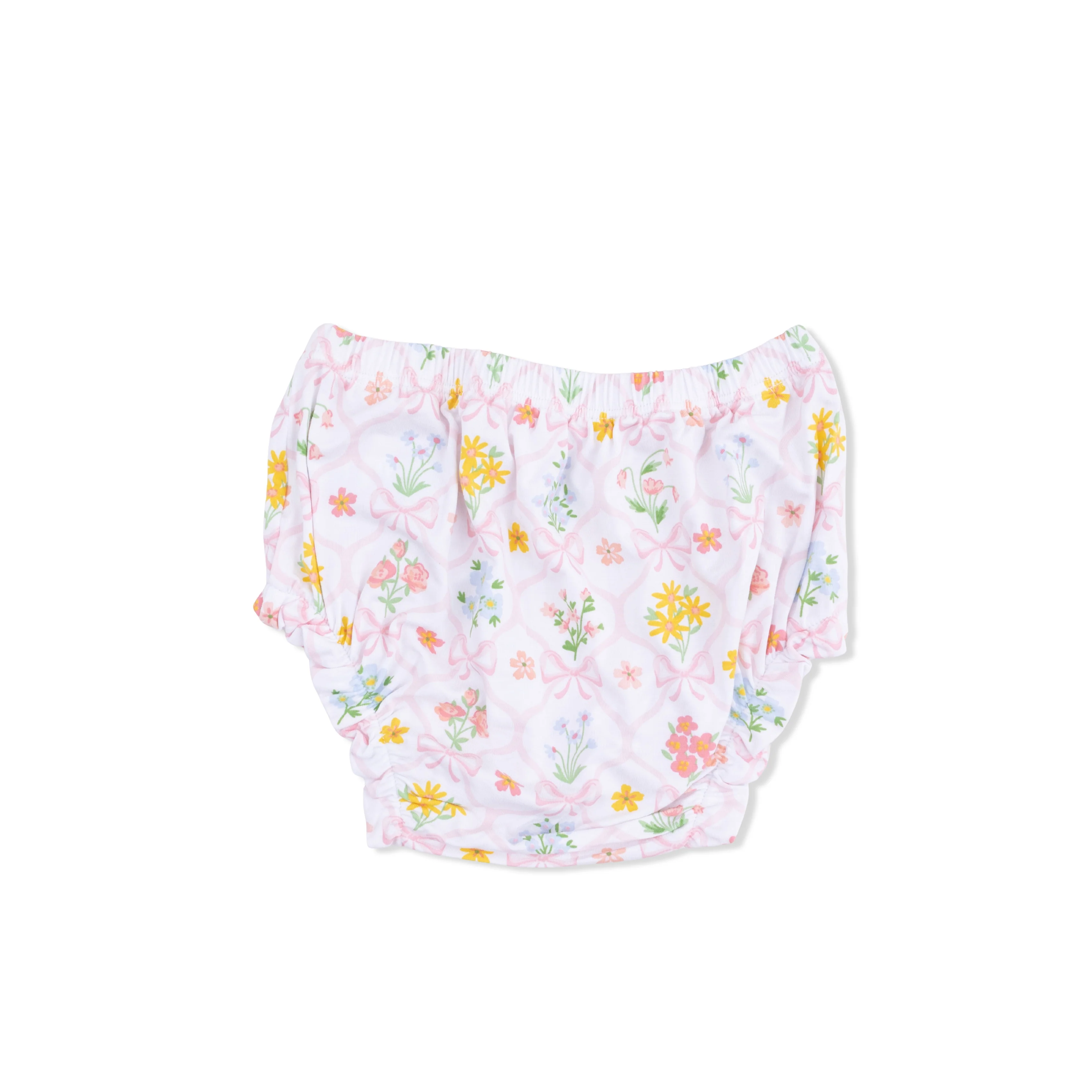 Spring Blooms Bow Trellis - Ruffly Strap Top and Bloomer - Image 5
