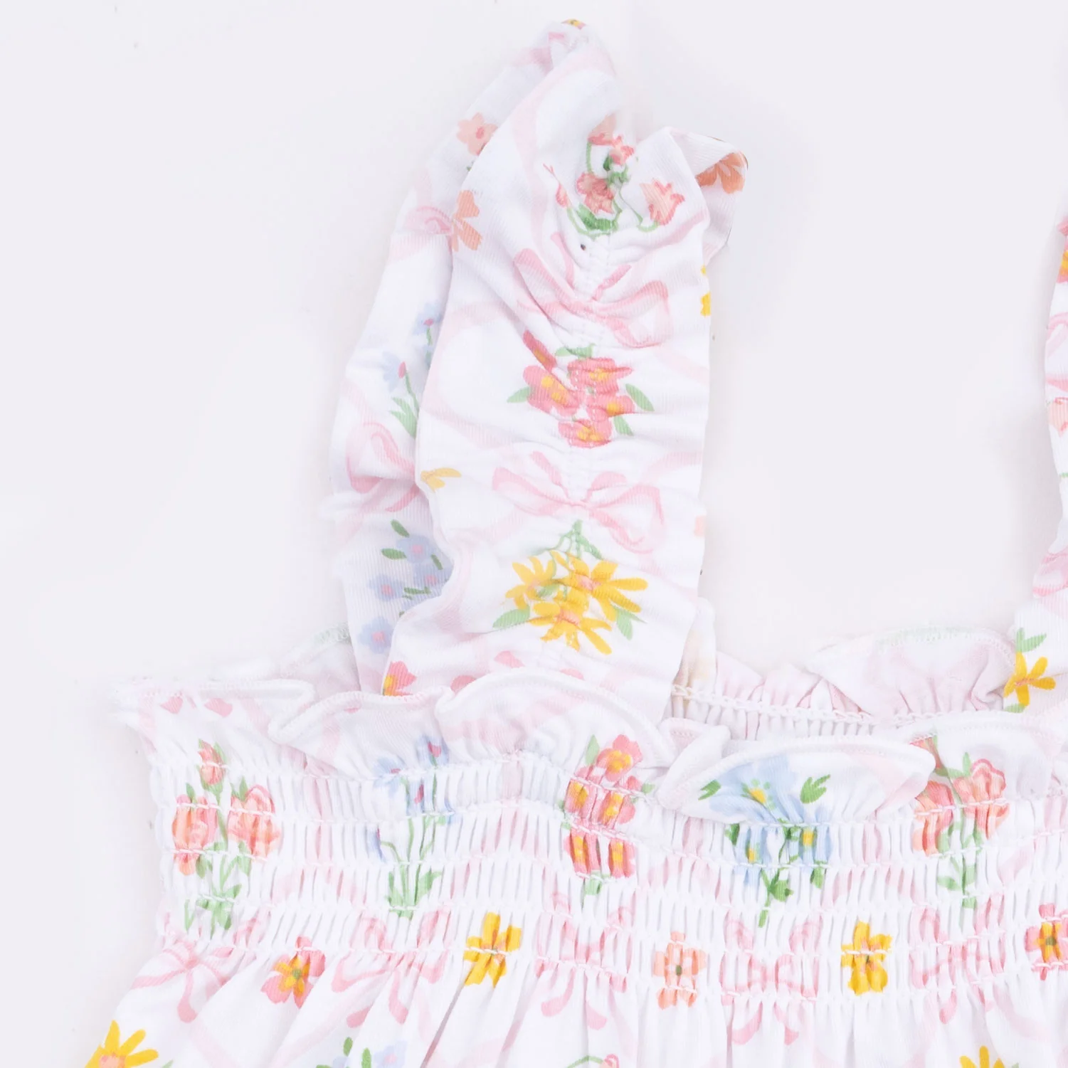 Spring Blooms Bow Trellis - Ruffly Strap Top and Bloomer - Image 6