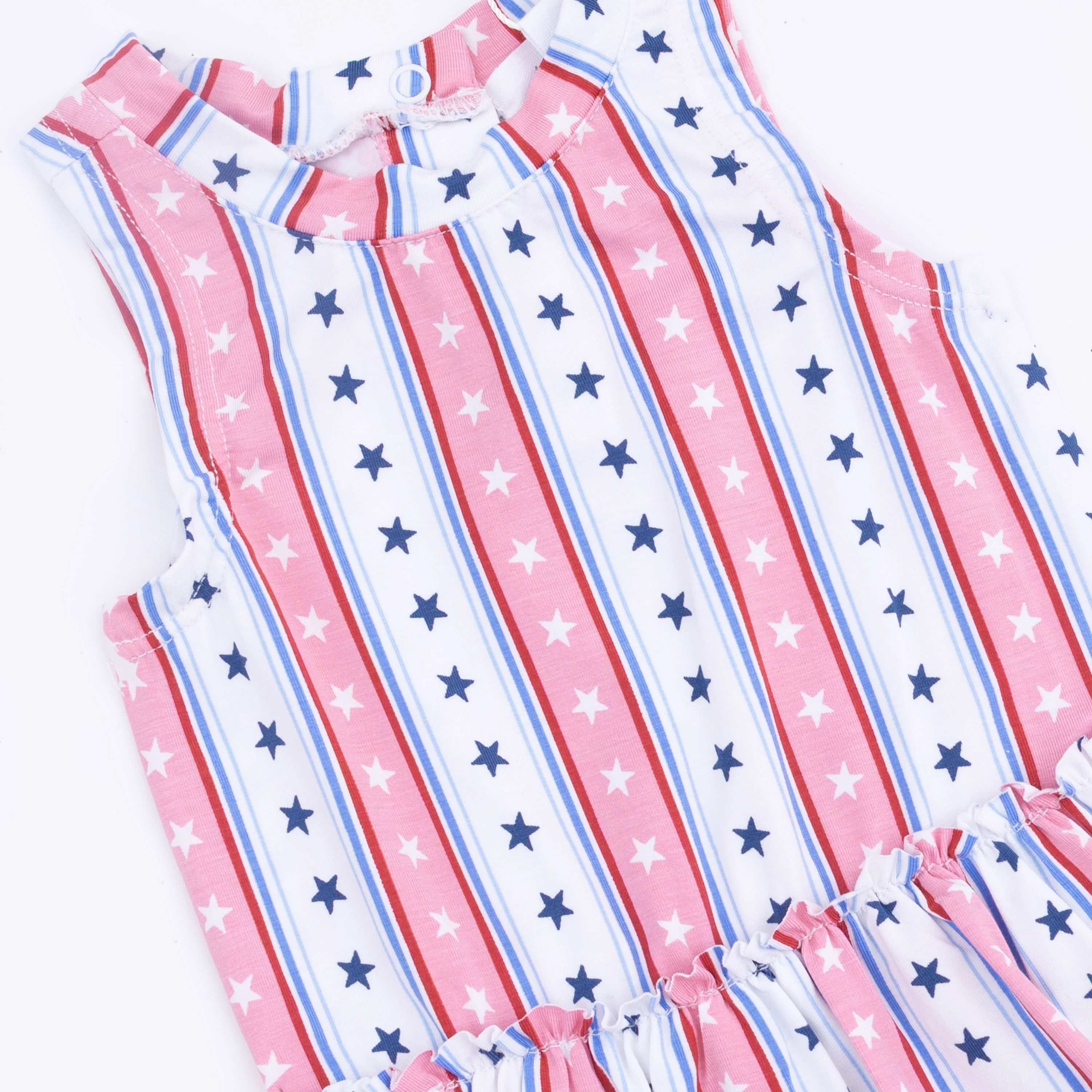 Stars and Stripes - Bodysuit with Skirt - Image 3
