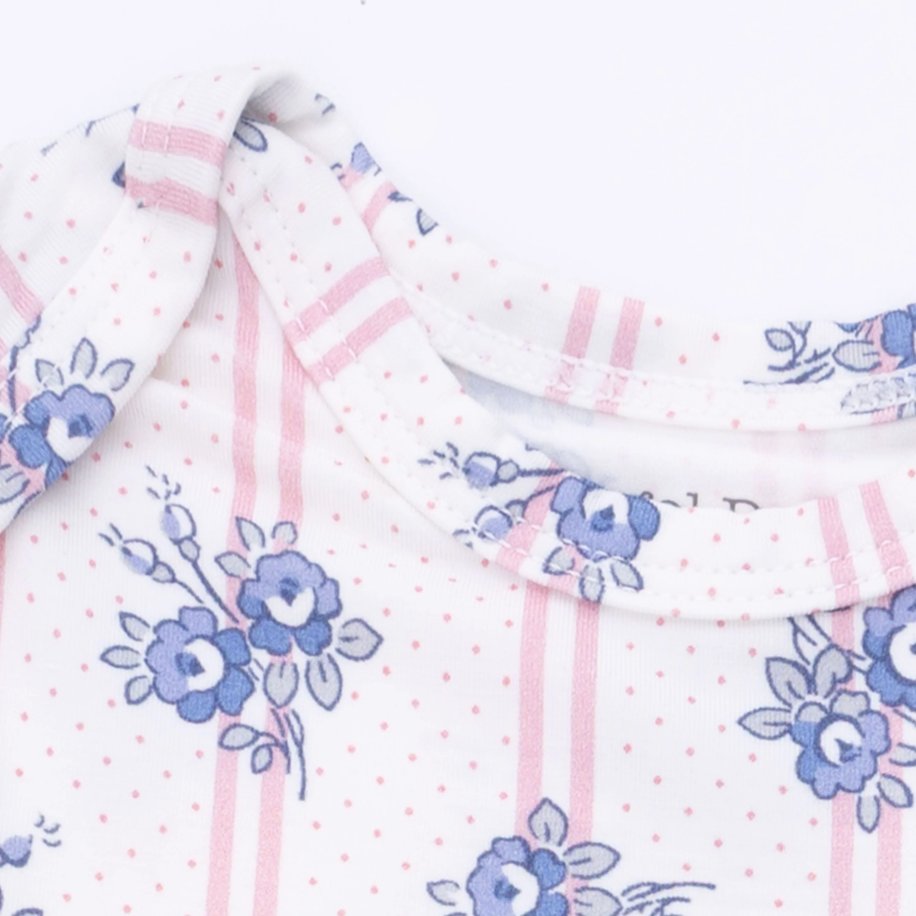 Stripe Dot Roses - Knotted Gown - Image 3