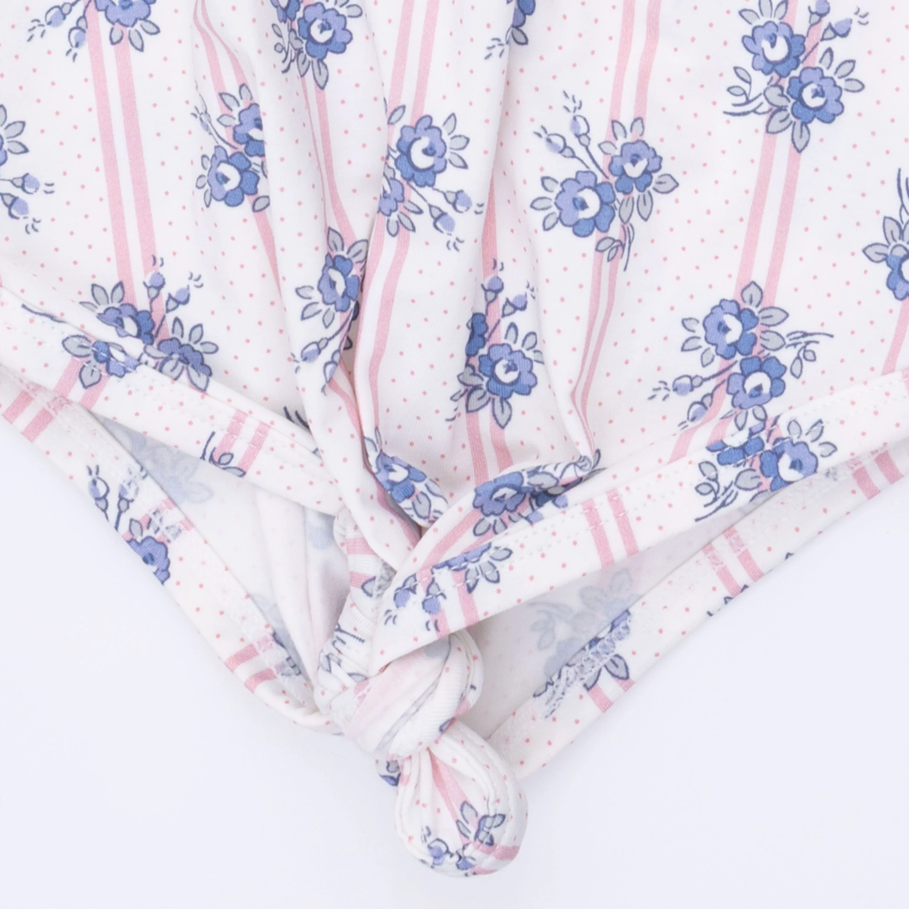 Stripe Dot Roses - Knotted Gown - Image 4