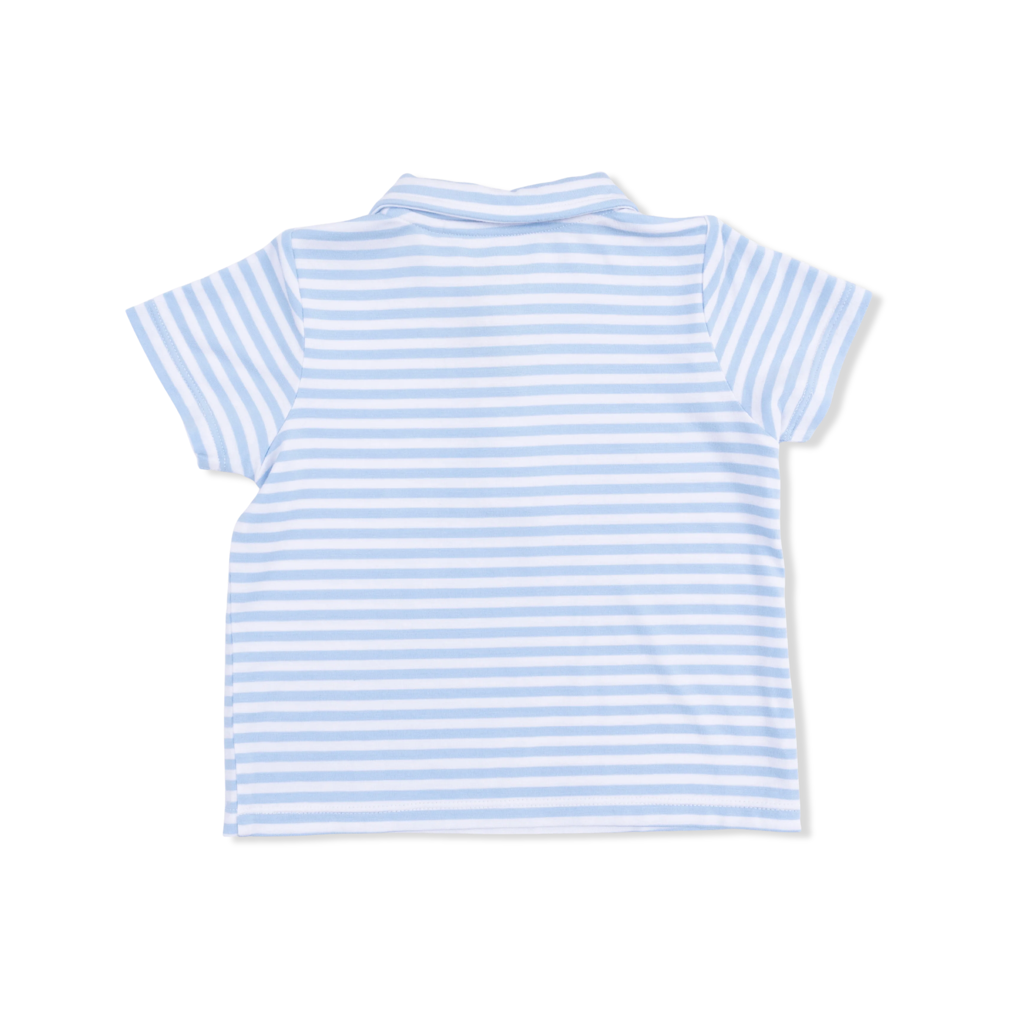 Striped Golf - Polo with Casual Short - Image 3