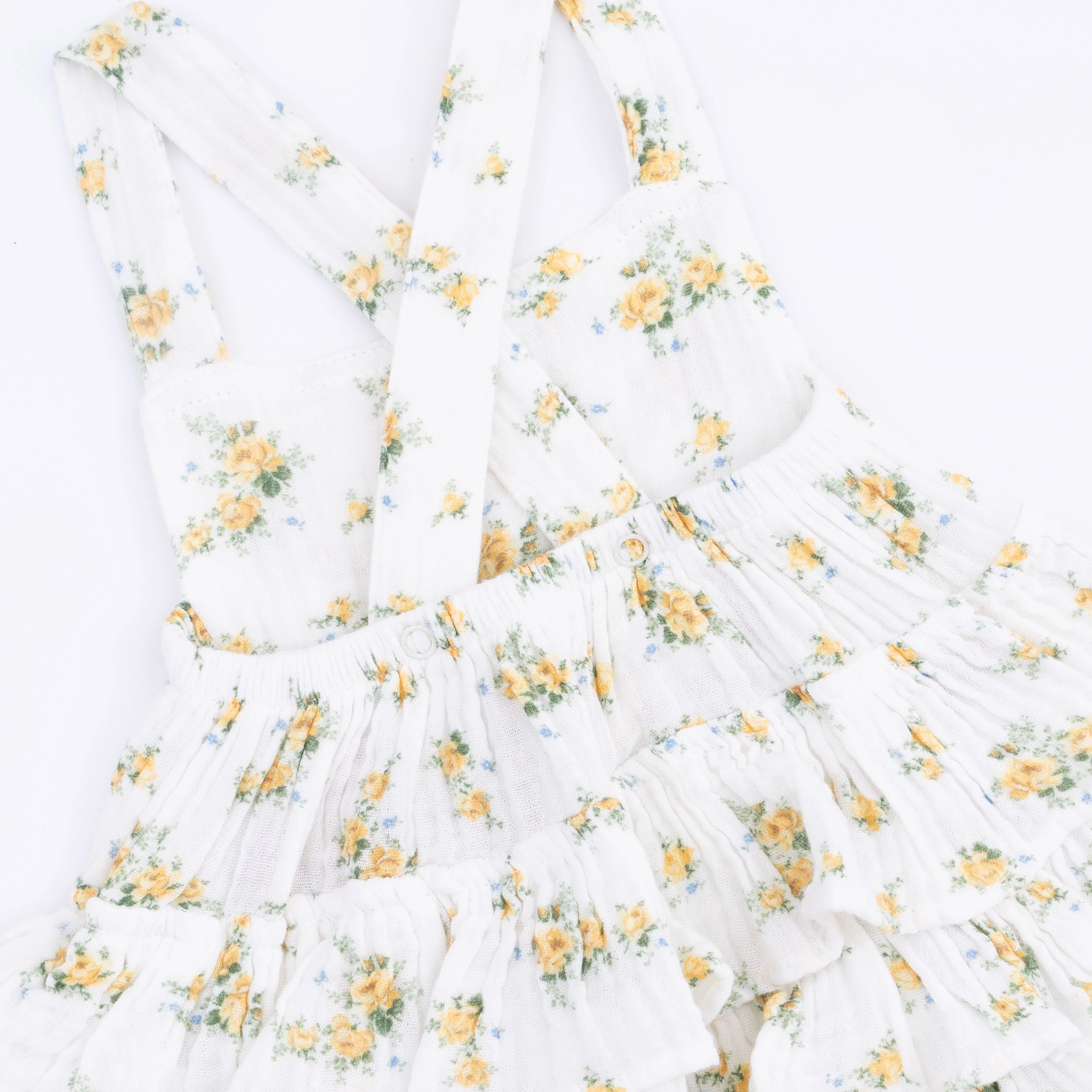 Sunshine Roses - Ruffle Sunsuit - Image 4