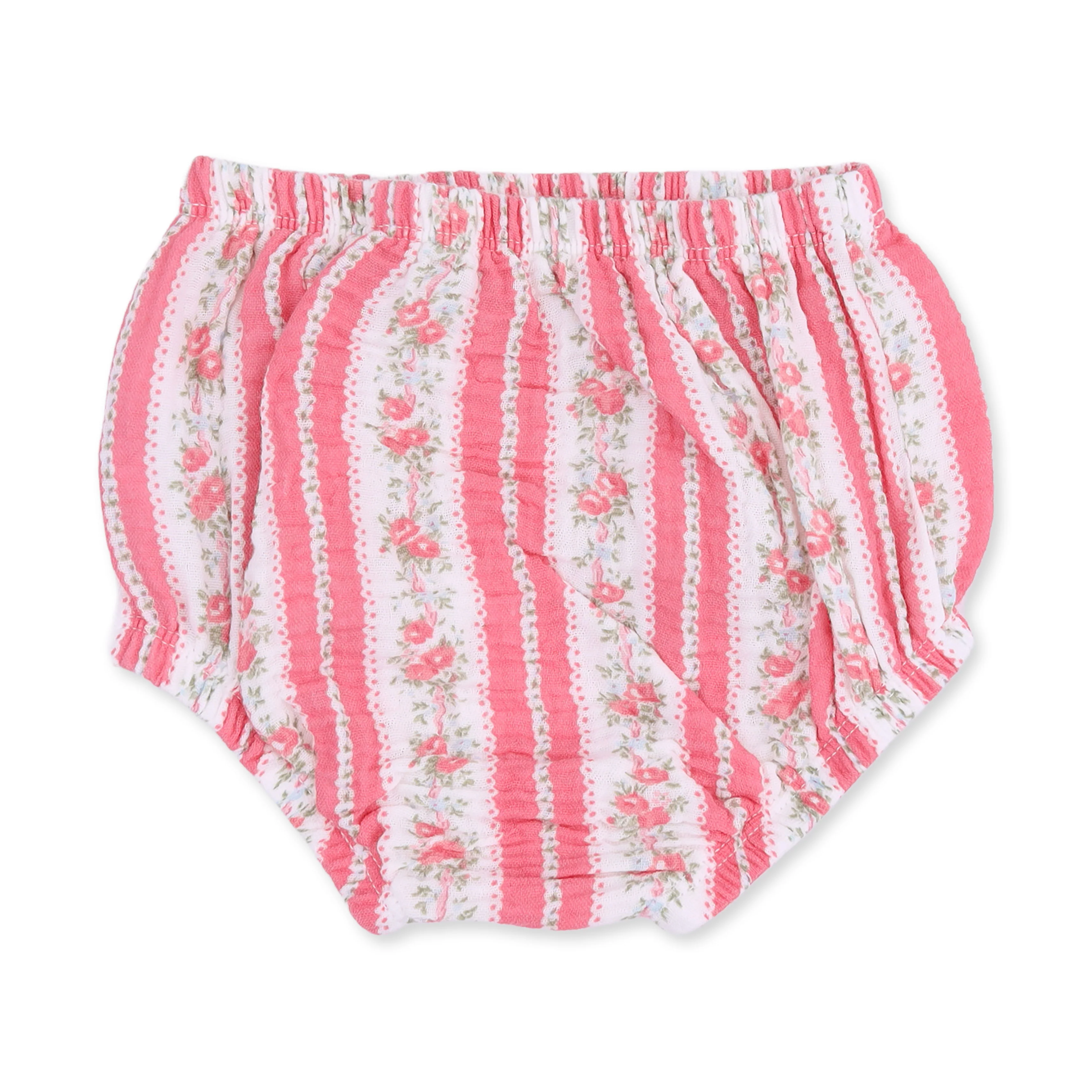 Suzie Floral Stripe - Romy Dress and Bloomer - Image 4