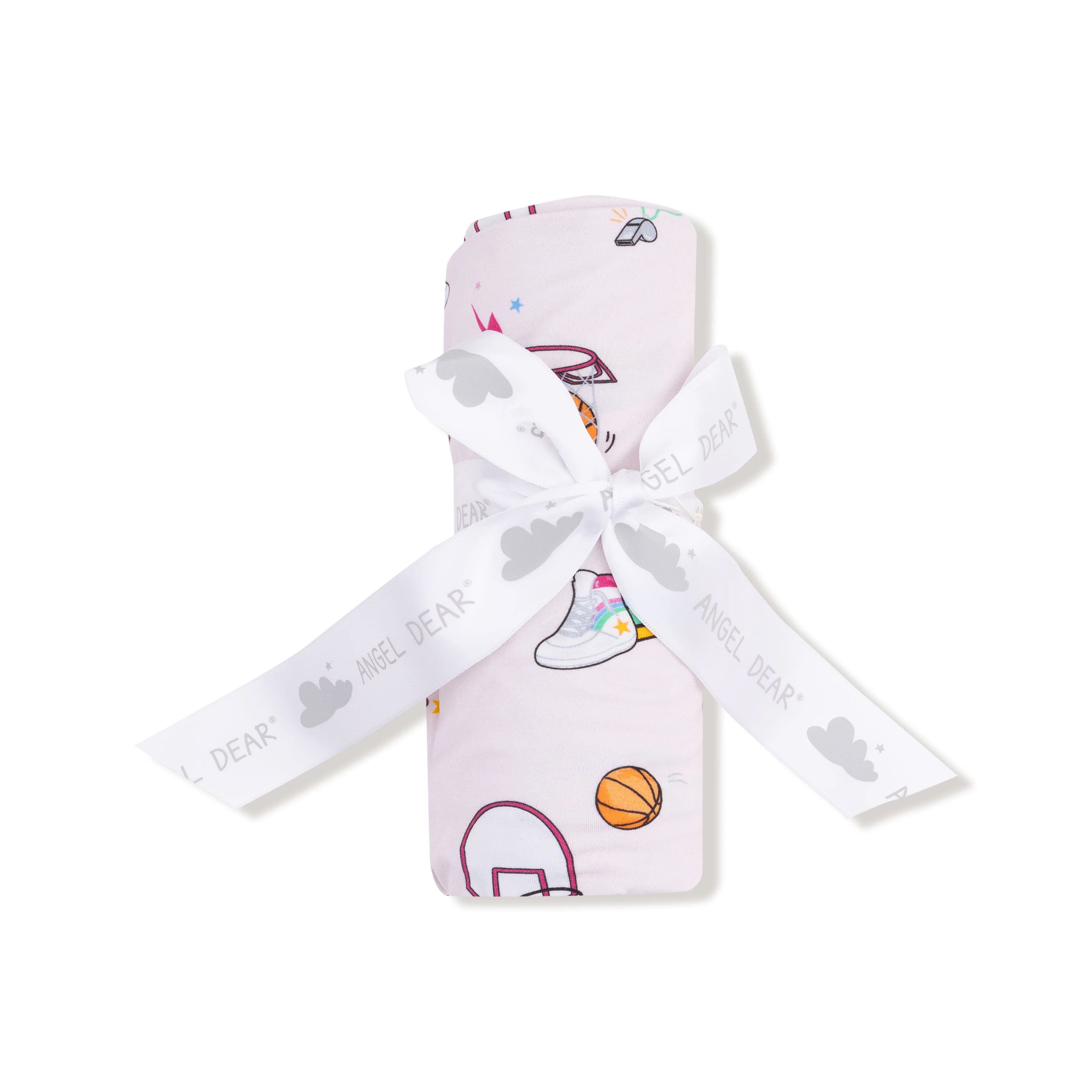 Basketball Pink - Swaddle Blanket - Image 2