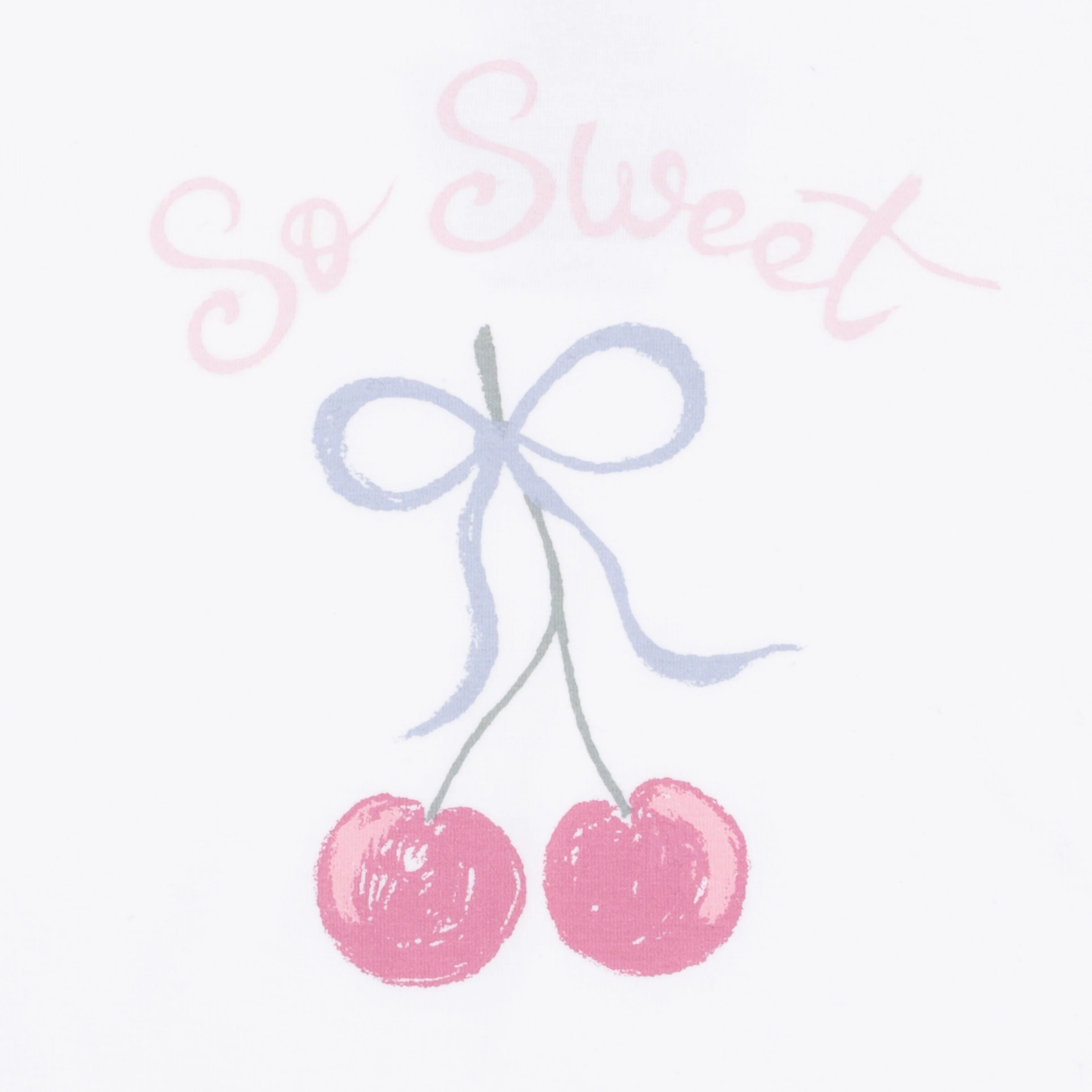 Sweet Bow Cherries - Ruffle Tee - Image 4