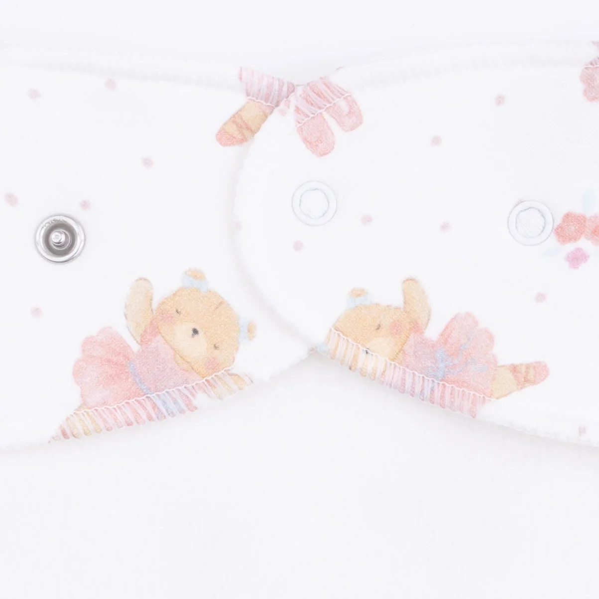 Teddy Bear Ballerina - Bandana Bib - Image 4