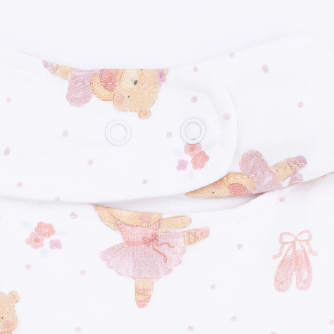Teddy Bear Ballerina - Feeding Bib - Image 3