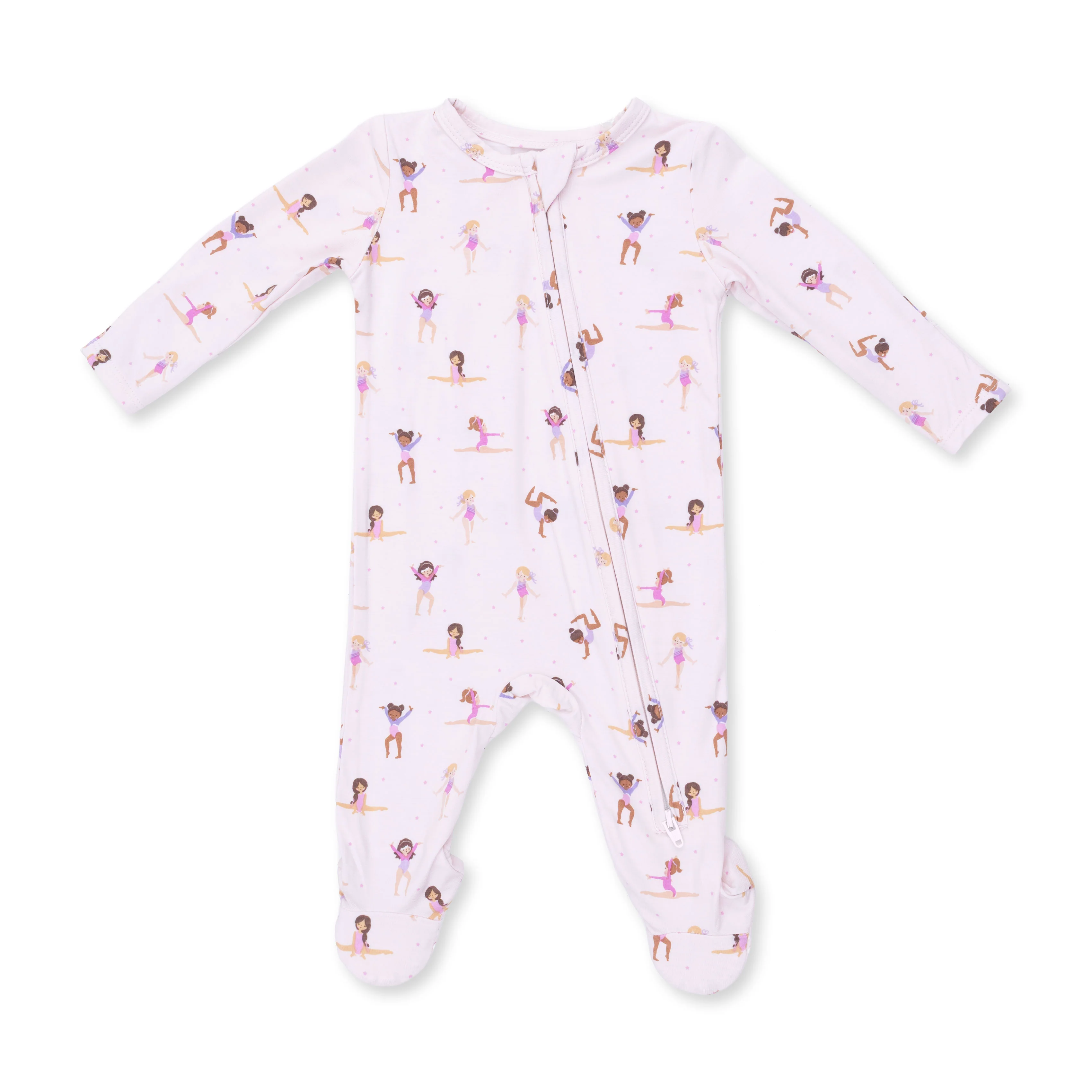 Tiny Tumblers - 2 Way Zipper Footie