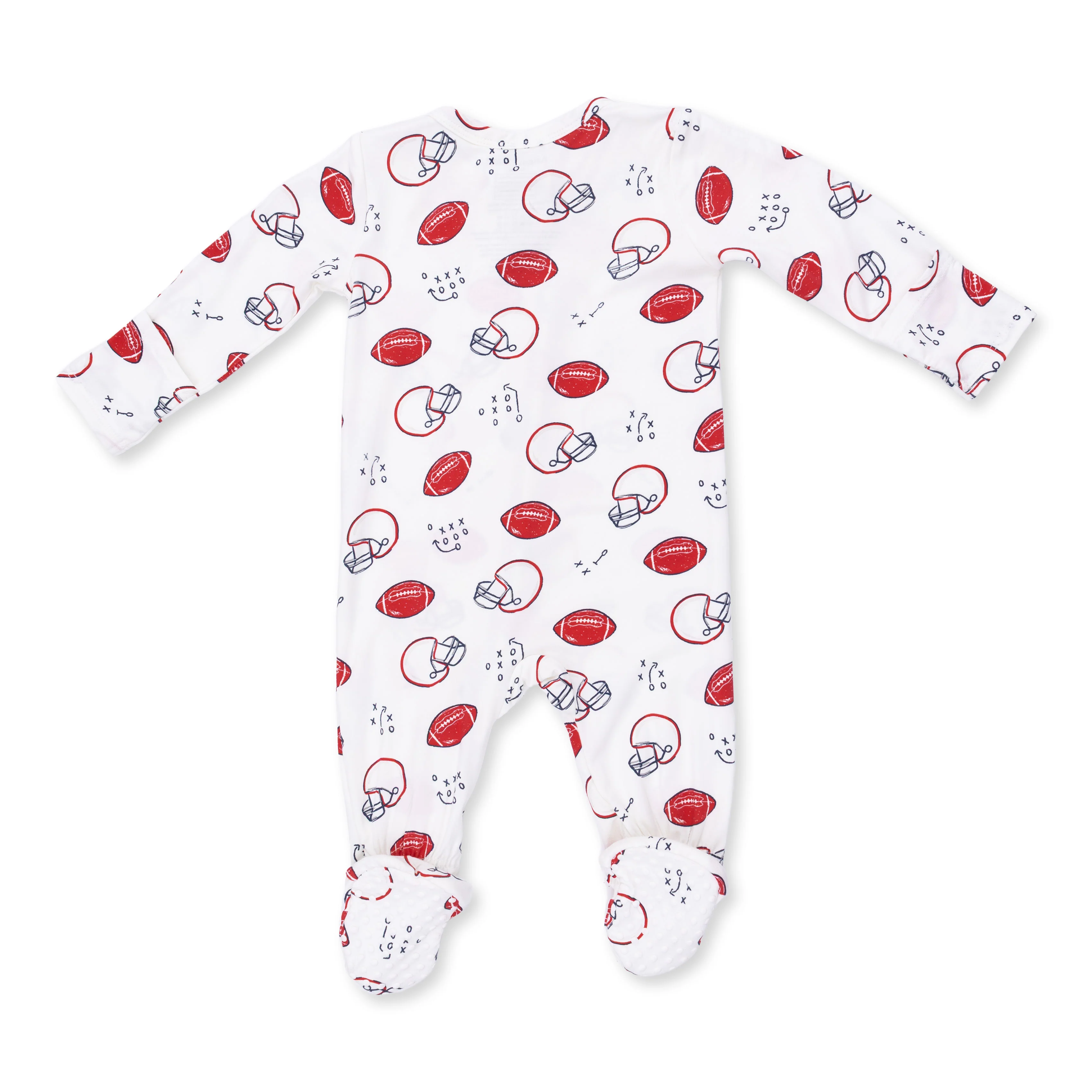 Touchdown Time - 2 Way Zipper Footie - Image 3