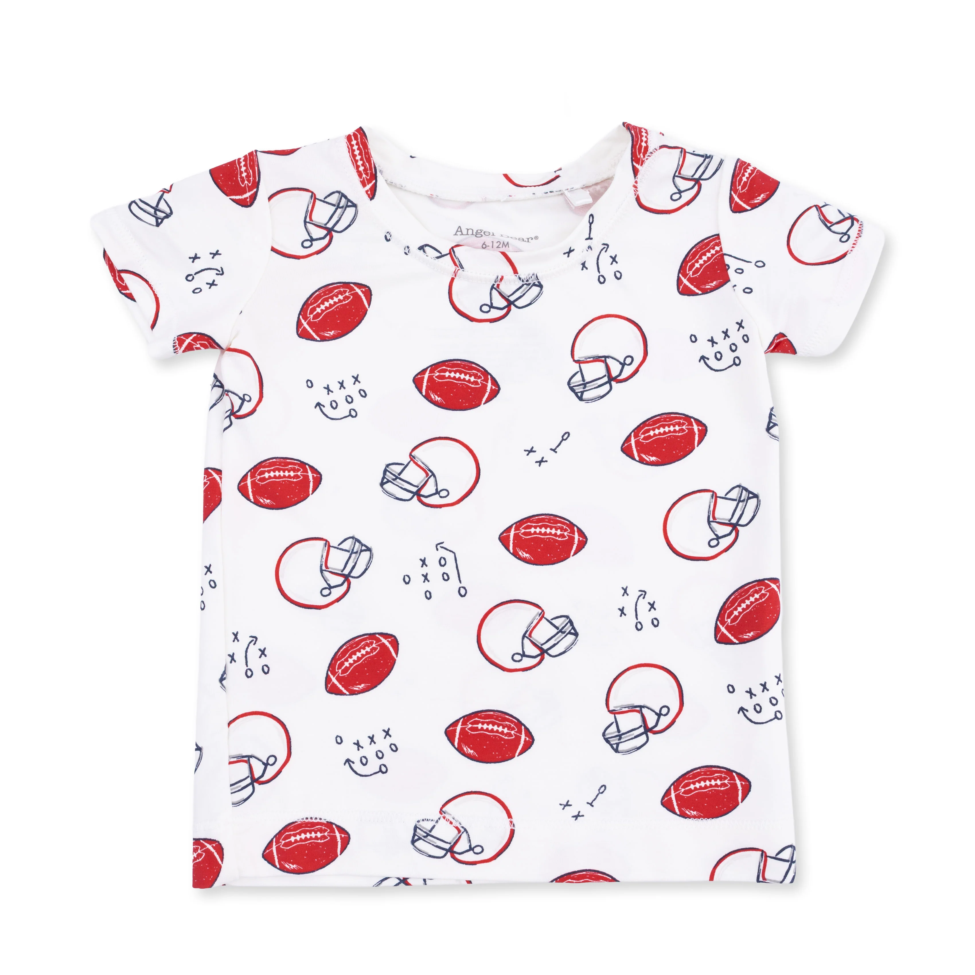 Touchdown Time - Short Sleeve Loungewear Set - Image 2