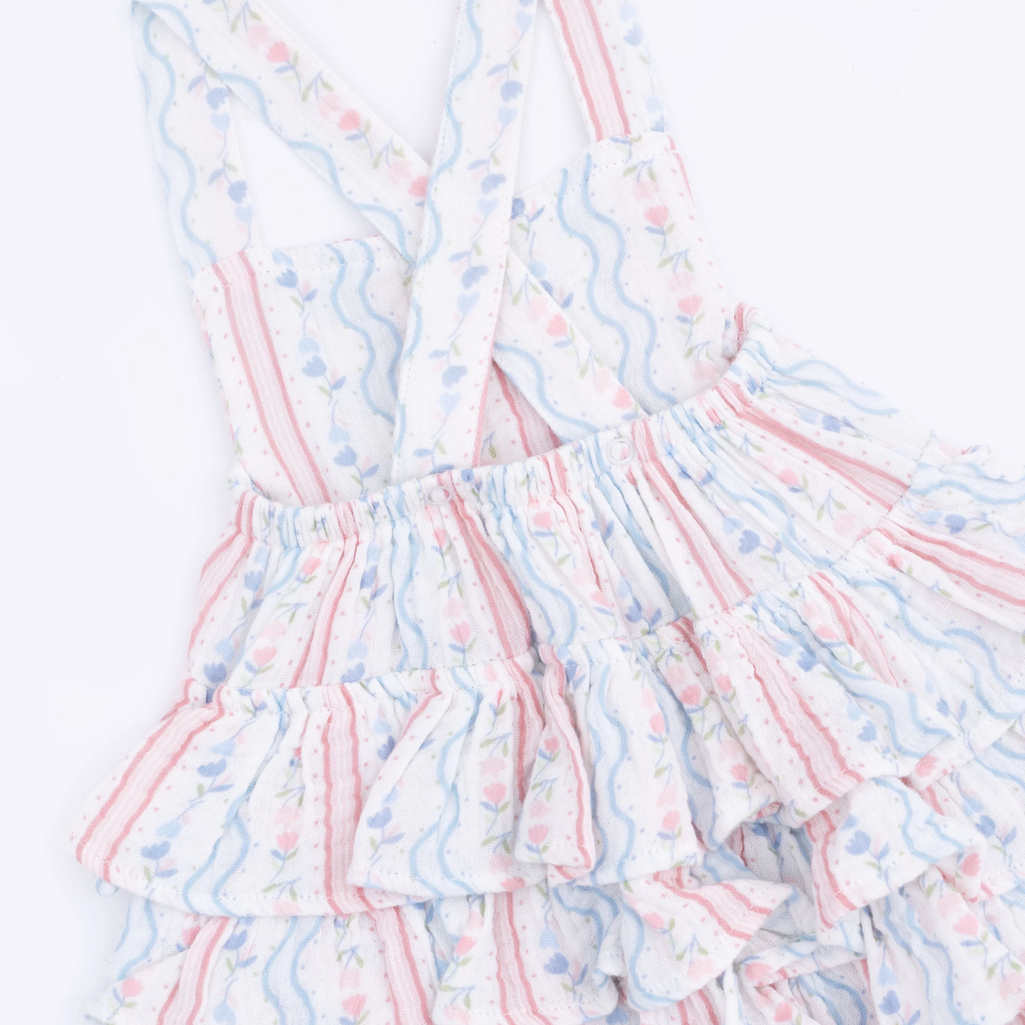 Tulip Stripe - Ruffle Sunsuit - Image 5