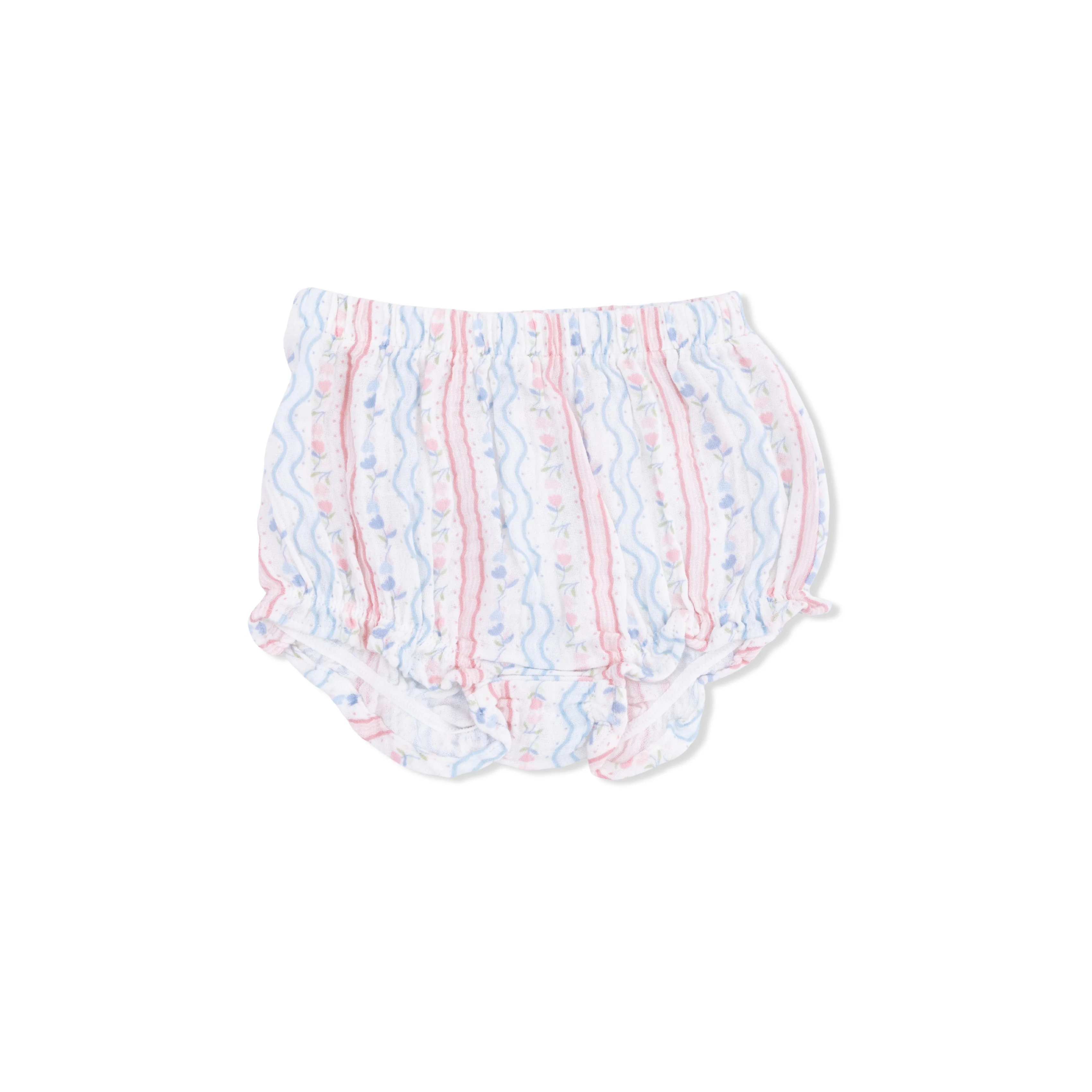 Tulip Stripe - Scallop Back Top with Bloomer & Headband - Image 5